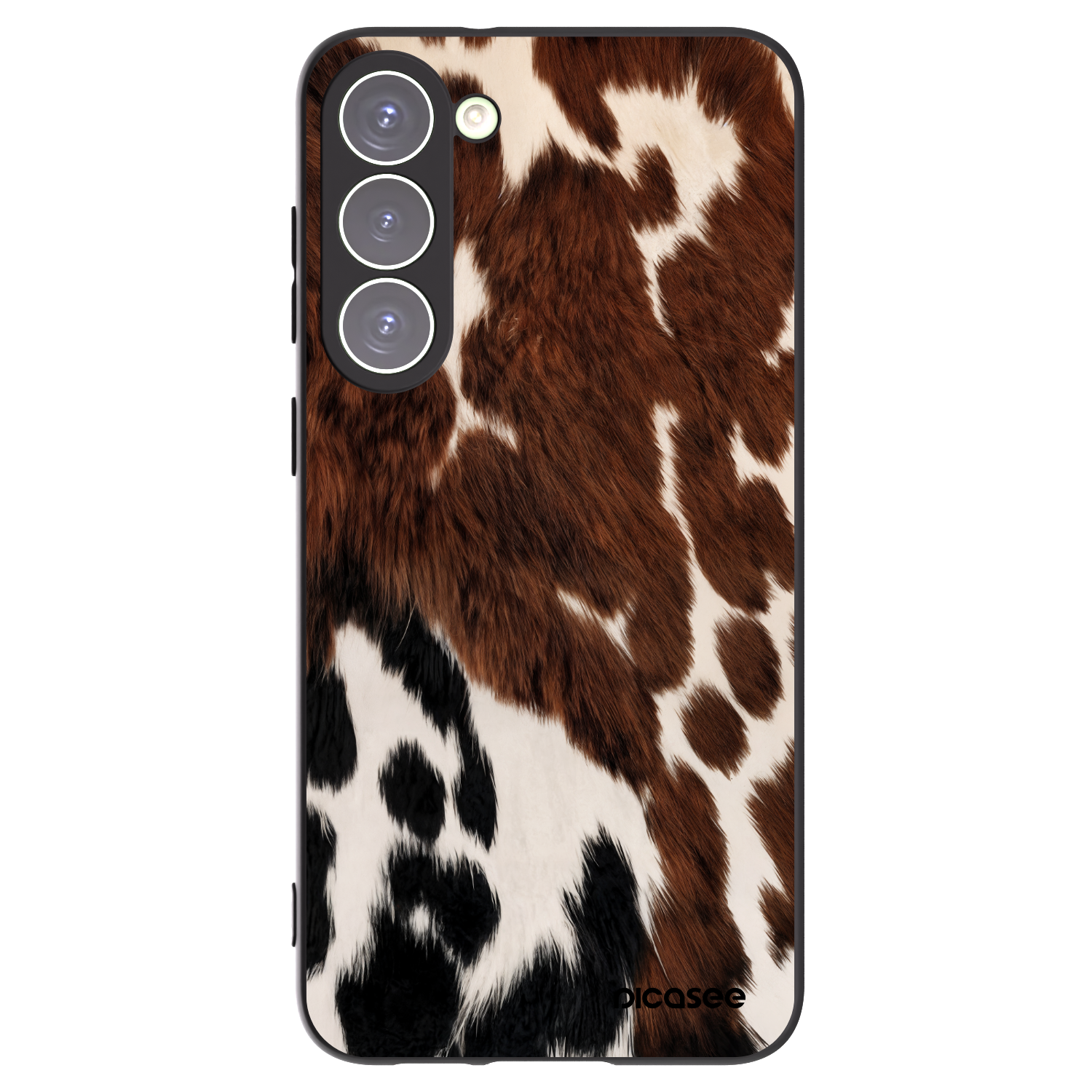 Picasee silikonový černý obal pro Samsung Galaxy S23+ 5G - Rust