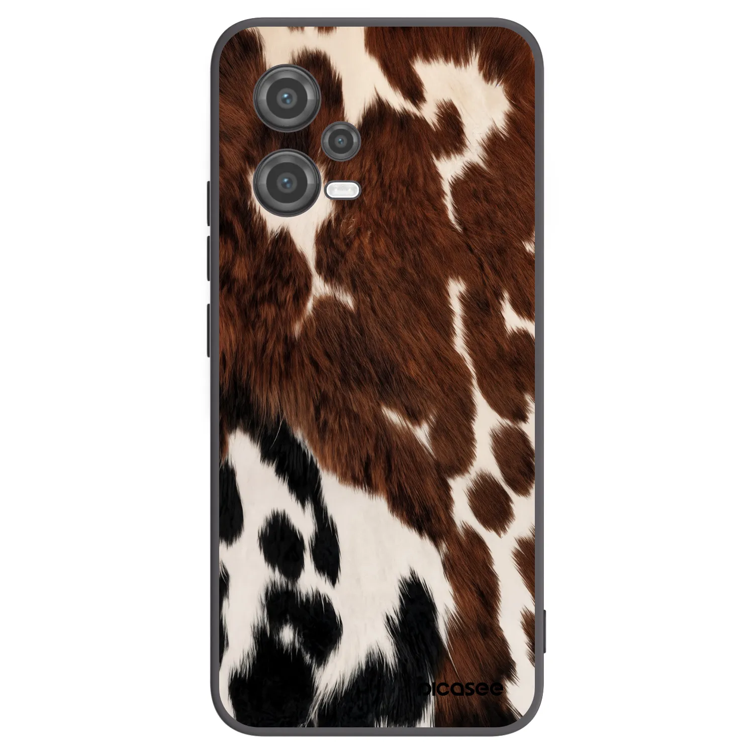 Picasee silikonový černý obal pro Xiaomi Poco X5 - Rust