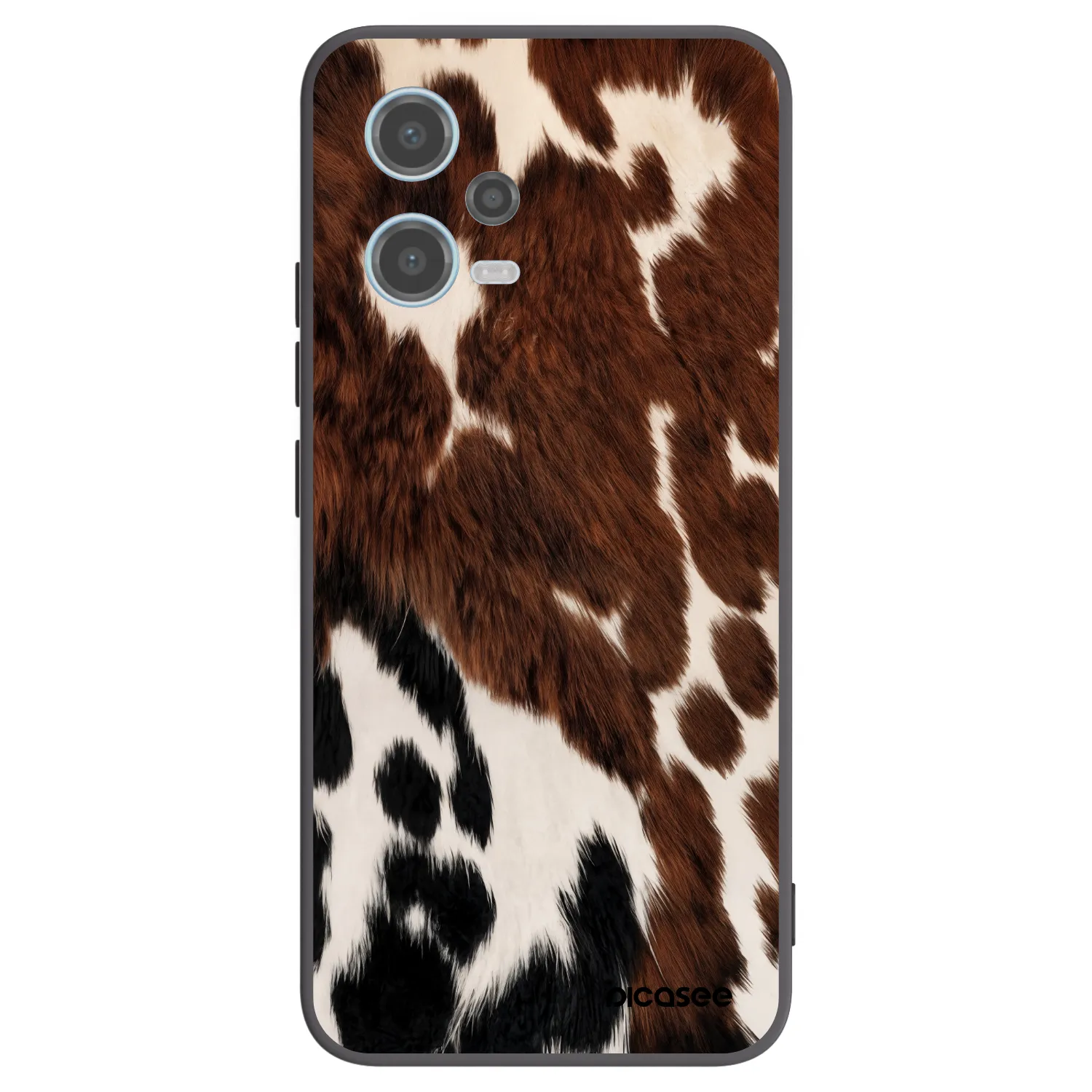 Picasee silikonový černý obal pro Xiaomi Redmi Note 12 5G - Rust
