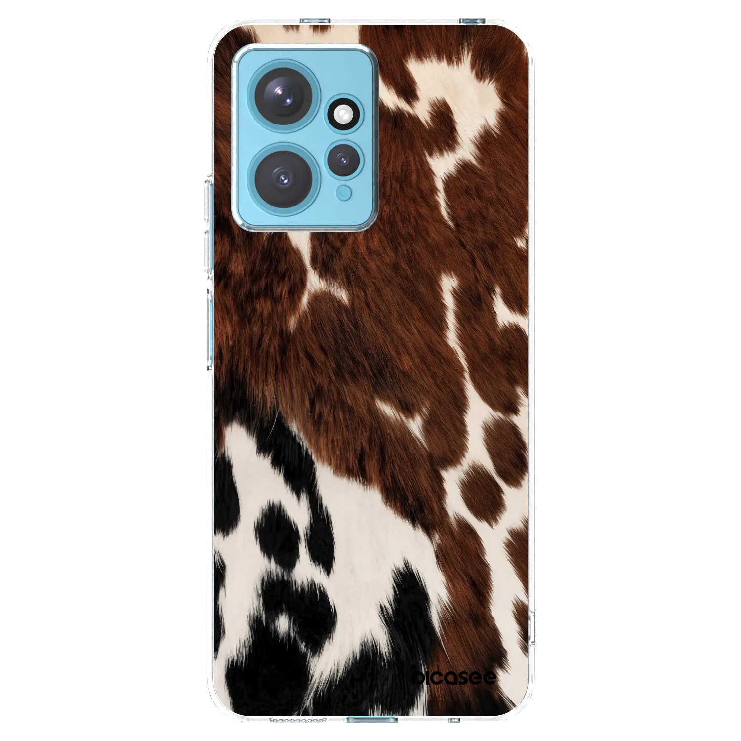 Picasee silikonový průhledný obal pro Xiaomi Redmi Note 12 4G - Rust