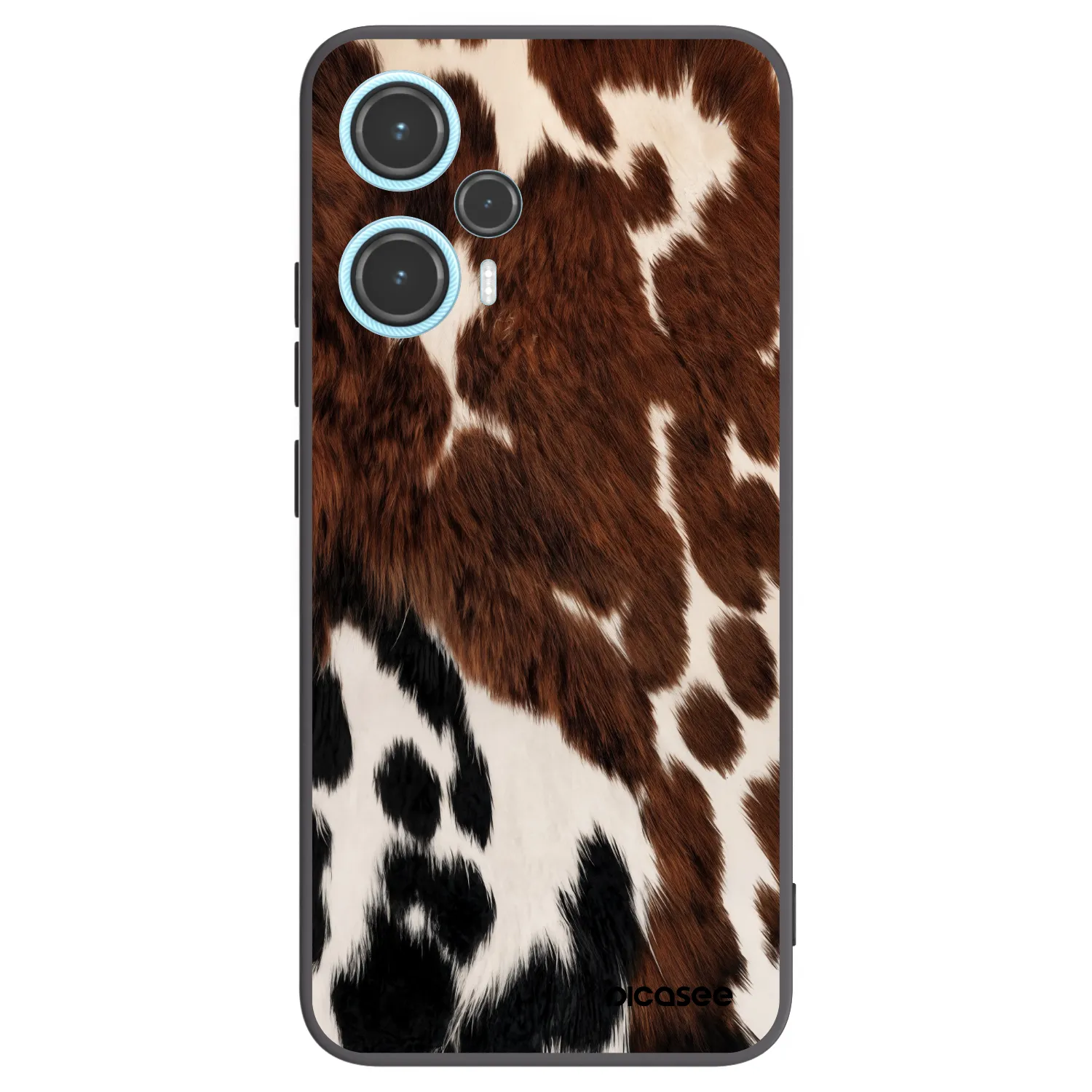 Picasee silikonový černý obal pro Xiaomi Poco F5 - Rust