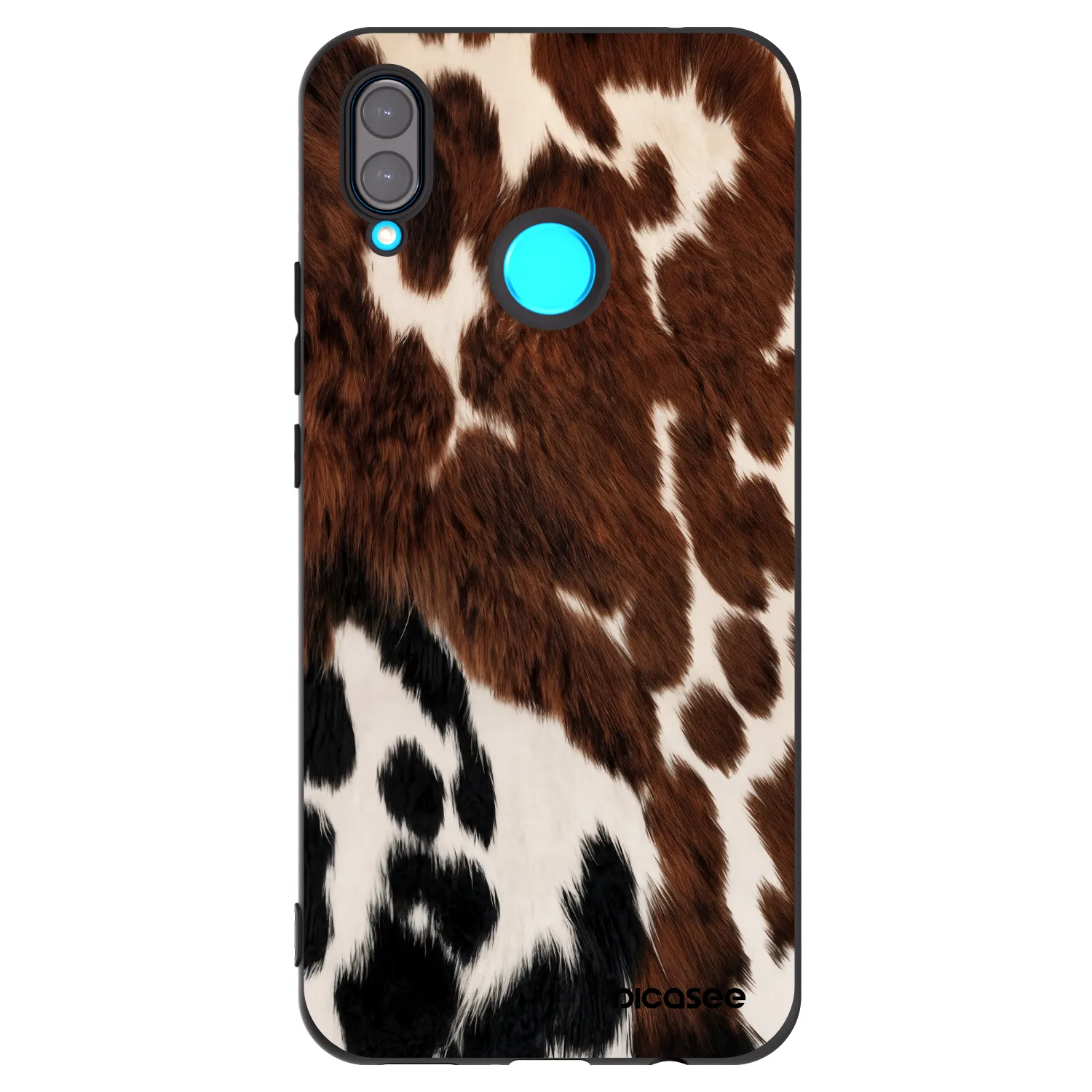 Picasee silikonový černý obal pro Huawei Nova 3i - Rust