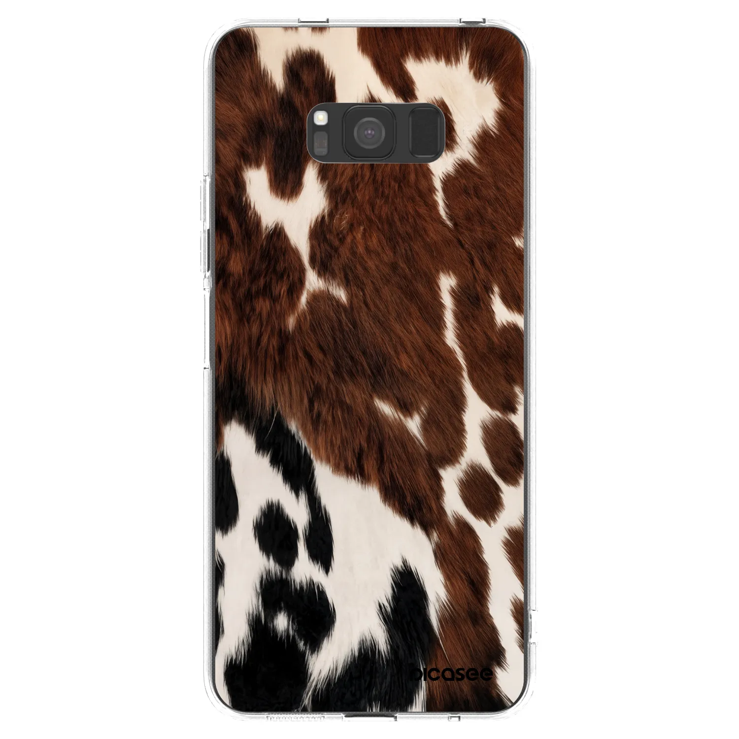 Picasee silikonový průhledný obal pro Samsung Galaxy S8 G950F - Rust
