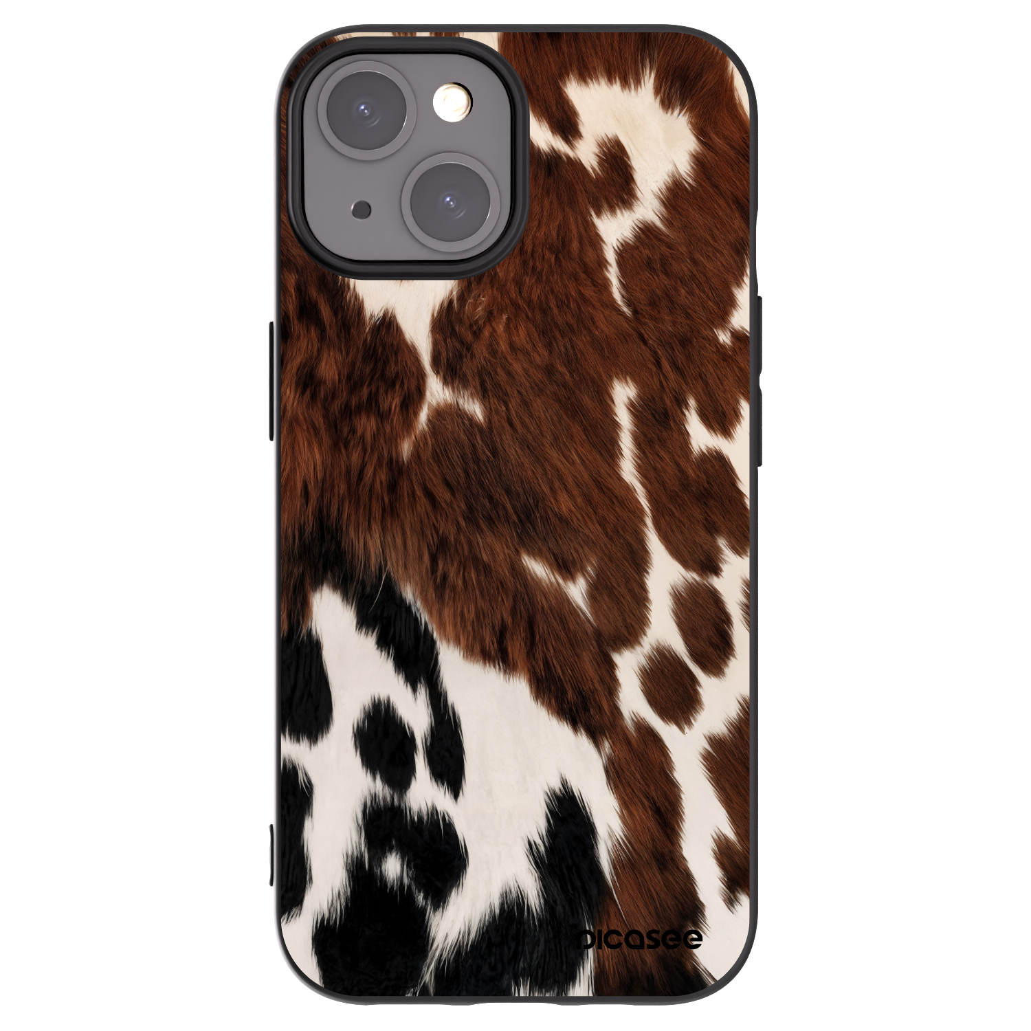 Picasee silikonový černý obal pro Apple iPhone 15 - Rust