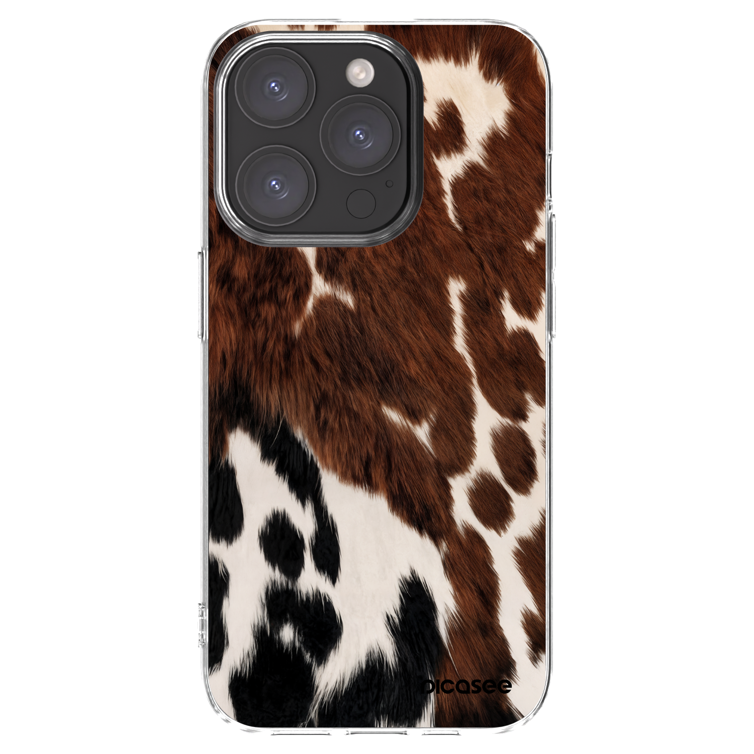 Picasee silikonový průhledný obal pro Apple iPhone 15 Pro - Rust