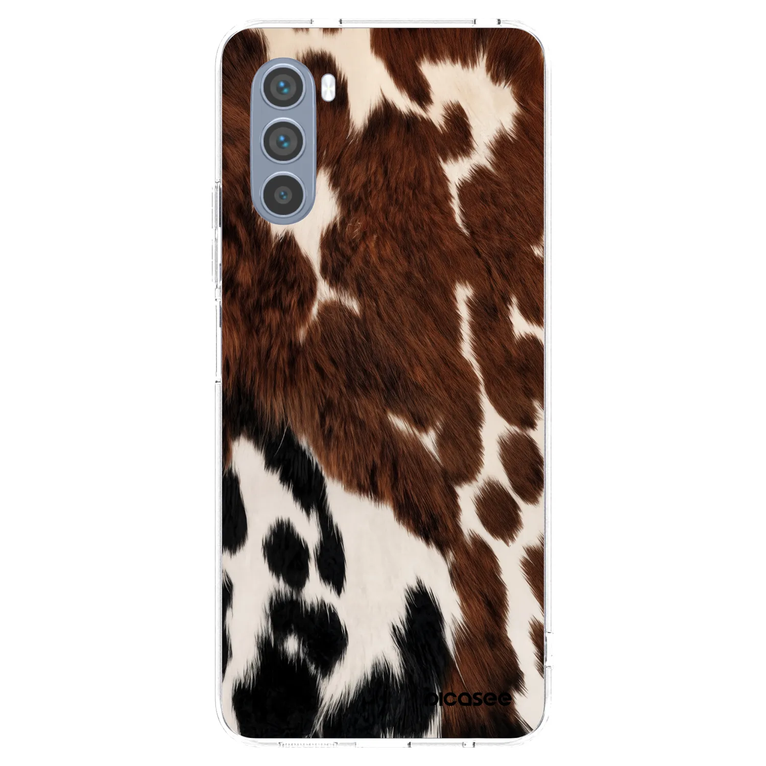 Picasee silikonový průhledný obal pro Motorola Moto G62 - Rust