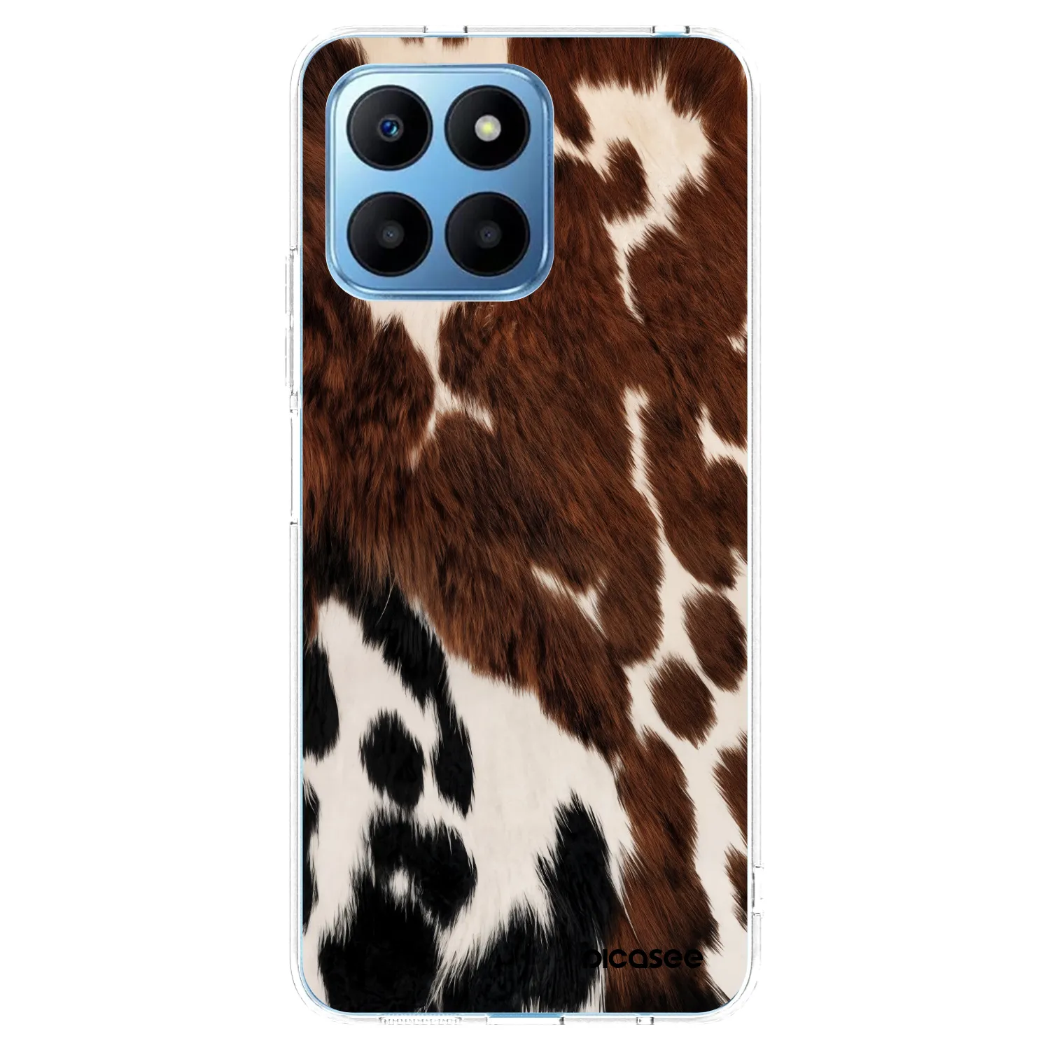 Picasee silikonový průhledný obal pro Honor 70 Lite - Rust