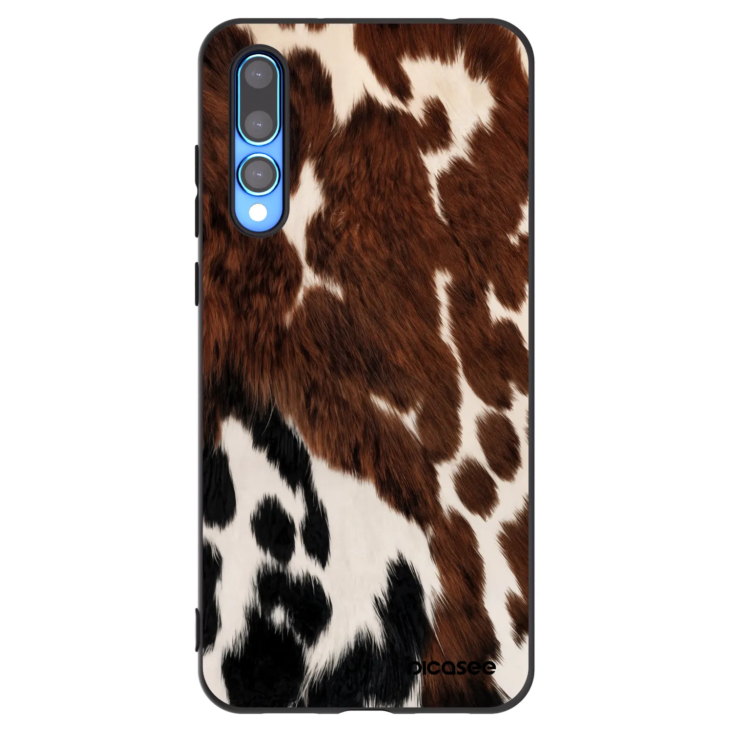 Picasee silikonový černý obal pro Huawei P20 Pro - Rust