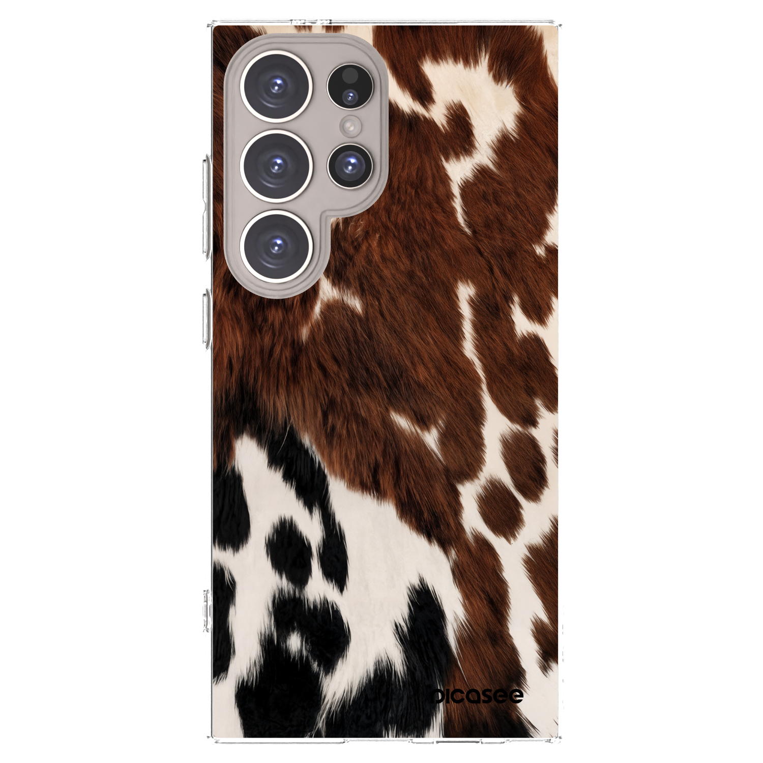 Picasee silikonový průhledný obal pro Samsung Galaxy S24 Ultra S928B 5G - Rust