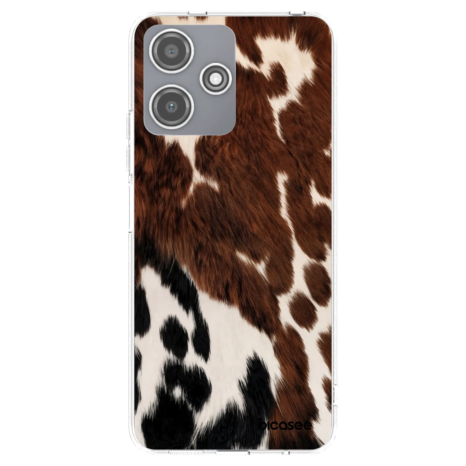 Picasee silikonový průhledný obal pro Xiaomi Redmi 12 5G - Rust