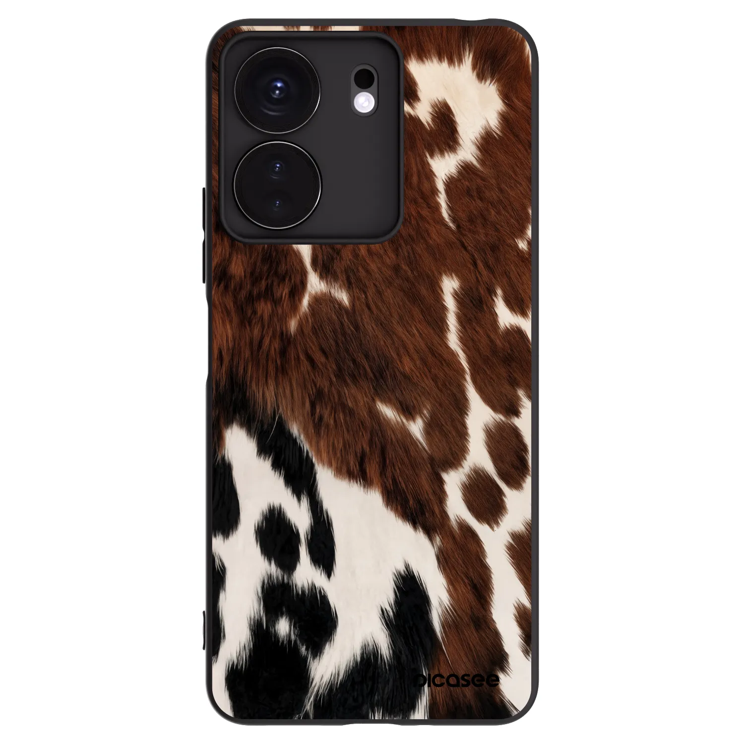 Picasee silikonový černý obal pro Xiaomi Redmi 13C 4G - Rust