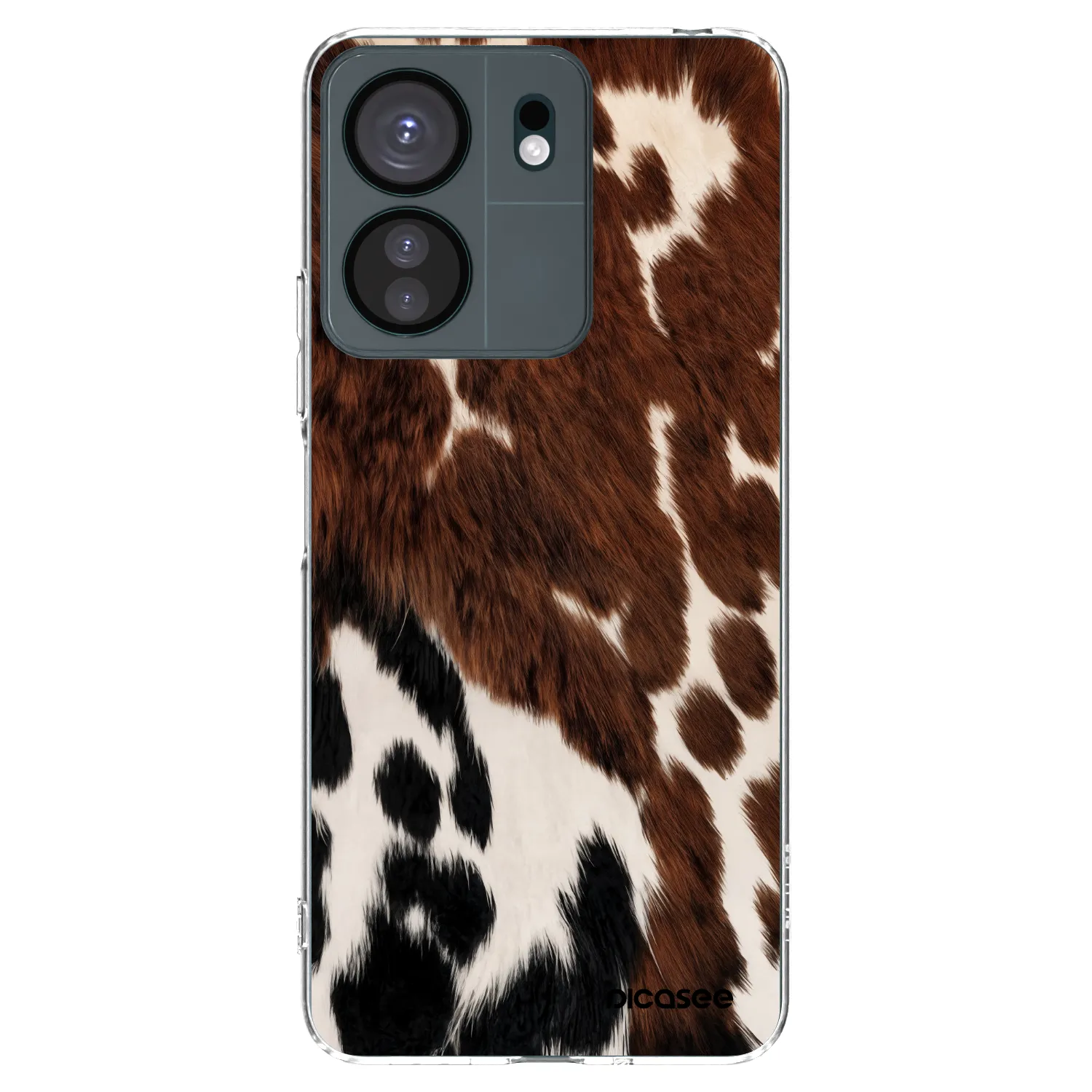 Picasee silikonový průhledný obal pro Xiaomi Redmi 13C 4G - Rust