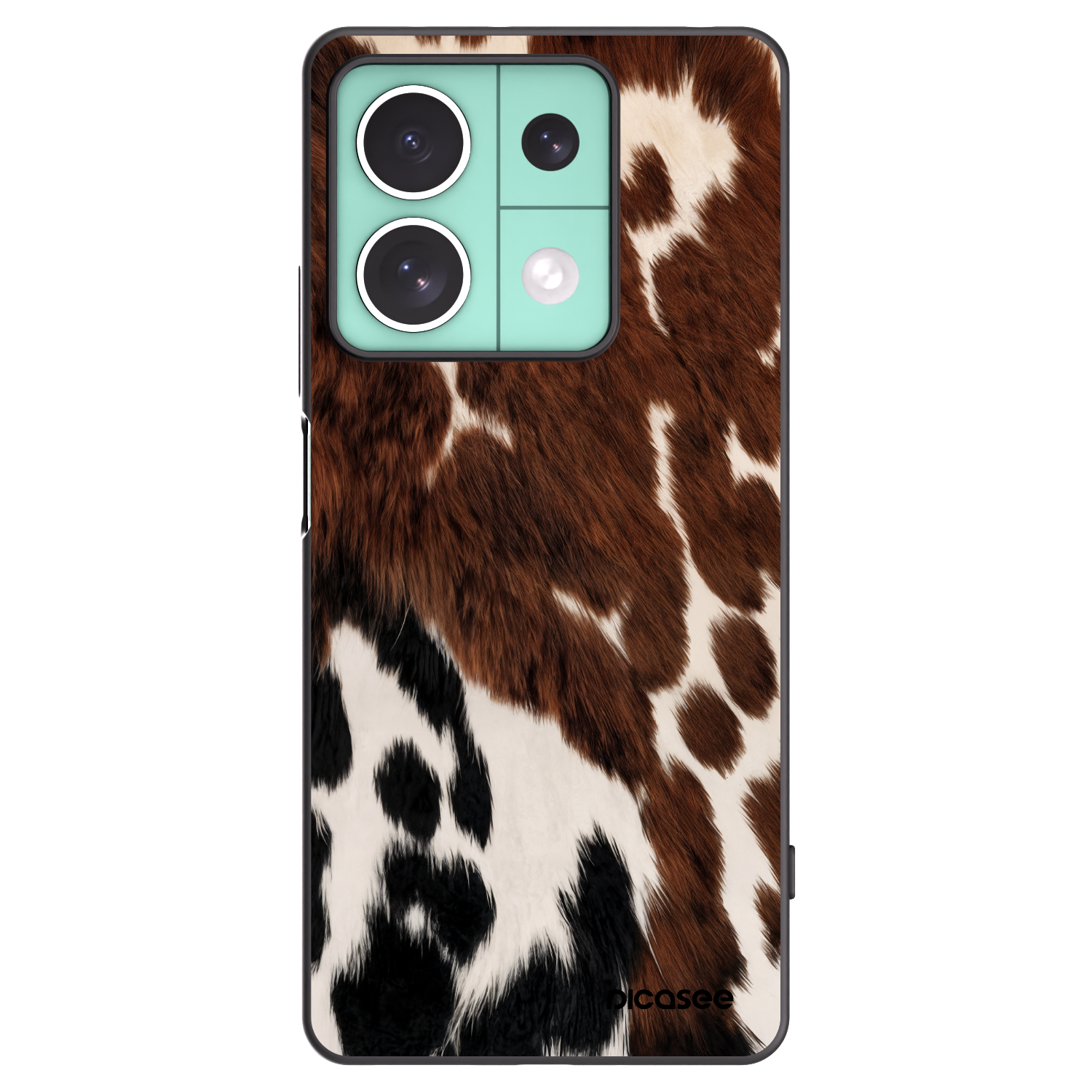Picasee silikonový černý obal pro Xiaomi Redmi Note 13 5G - Rust