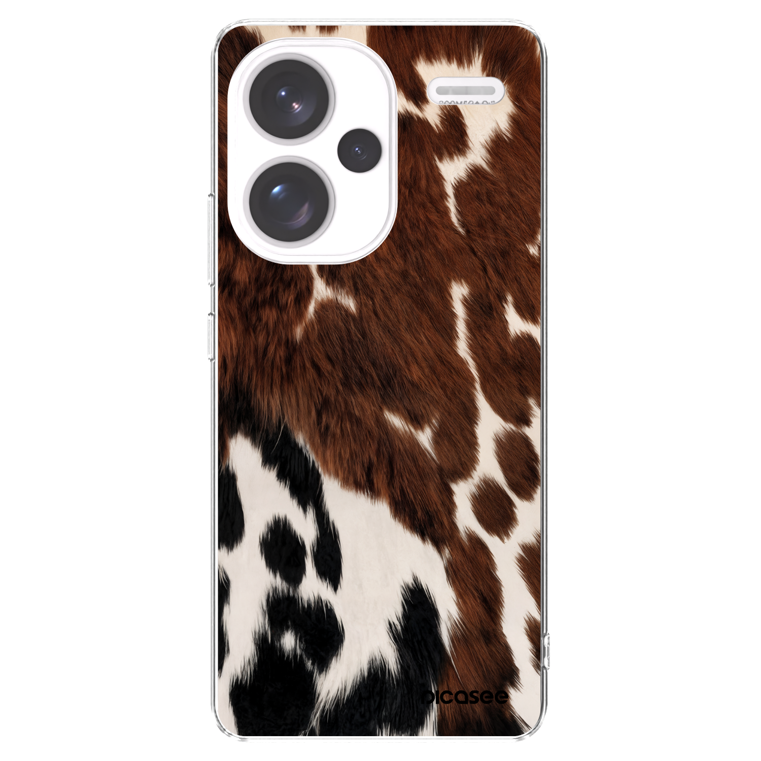 Picasee silikonový průhledný obal pro Xiaomi Redmi Note 13 Pro+ 5G - Rust