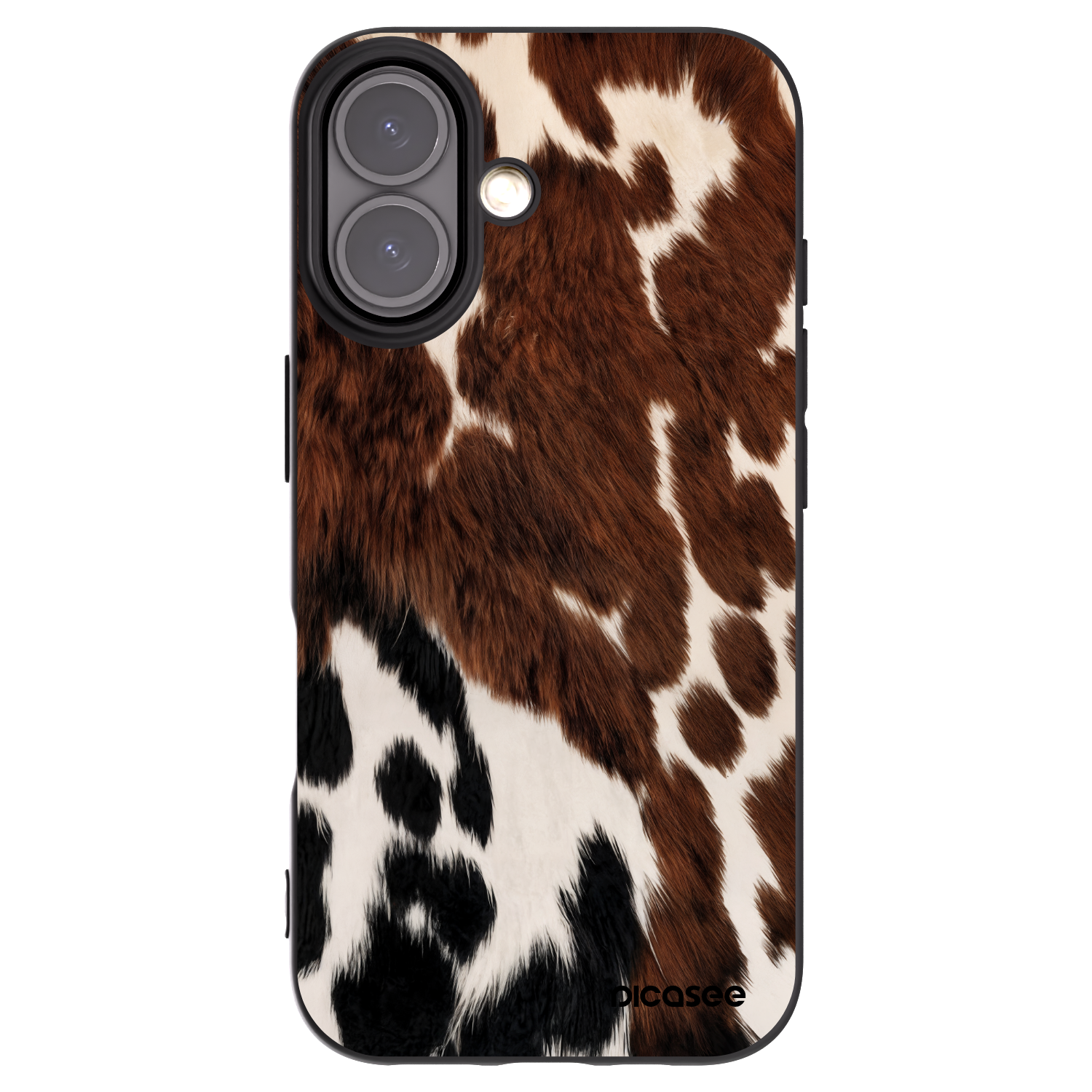 Picasee silikonový černý obal pro Apple iPhone 16 - Rust