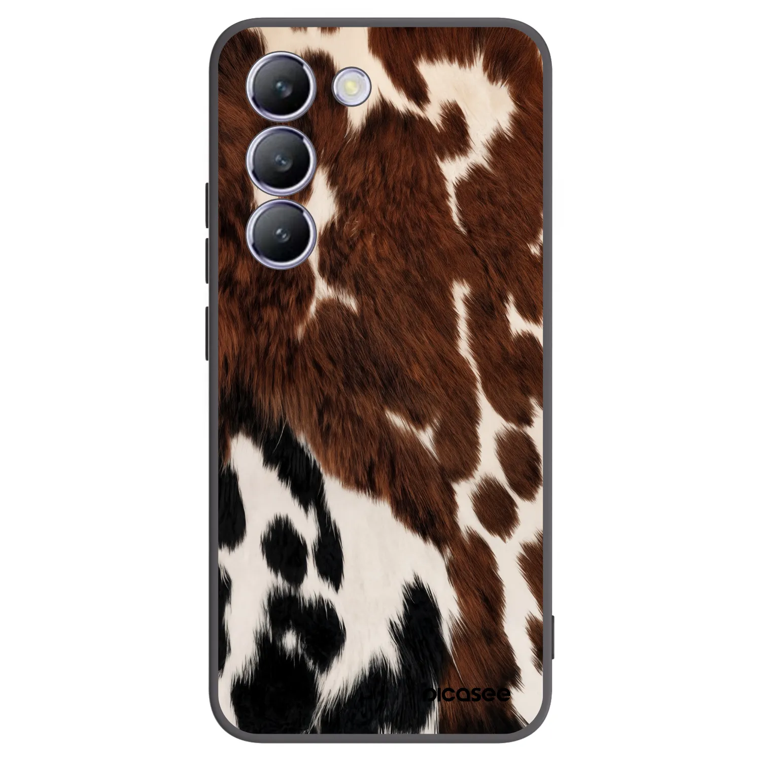 Picasee silikonový černý obal pro Vivo V40 SE 5G - Rust