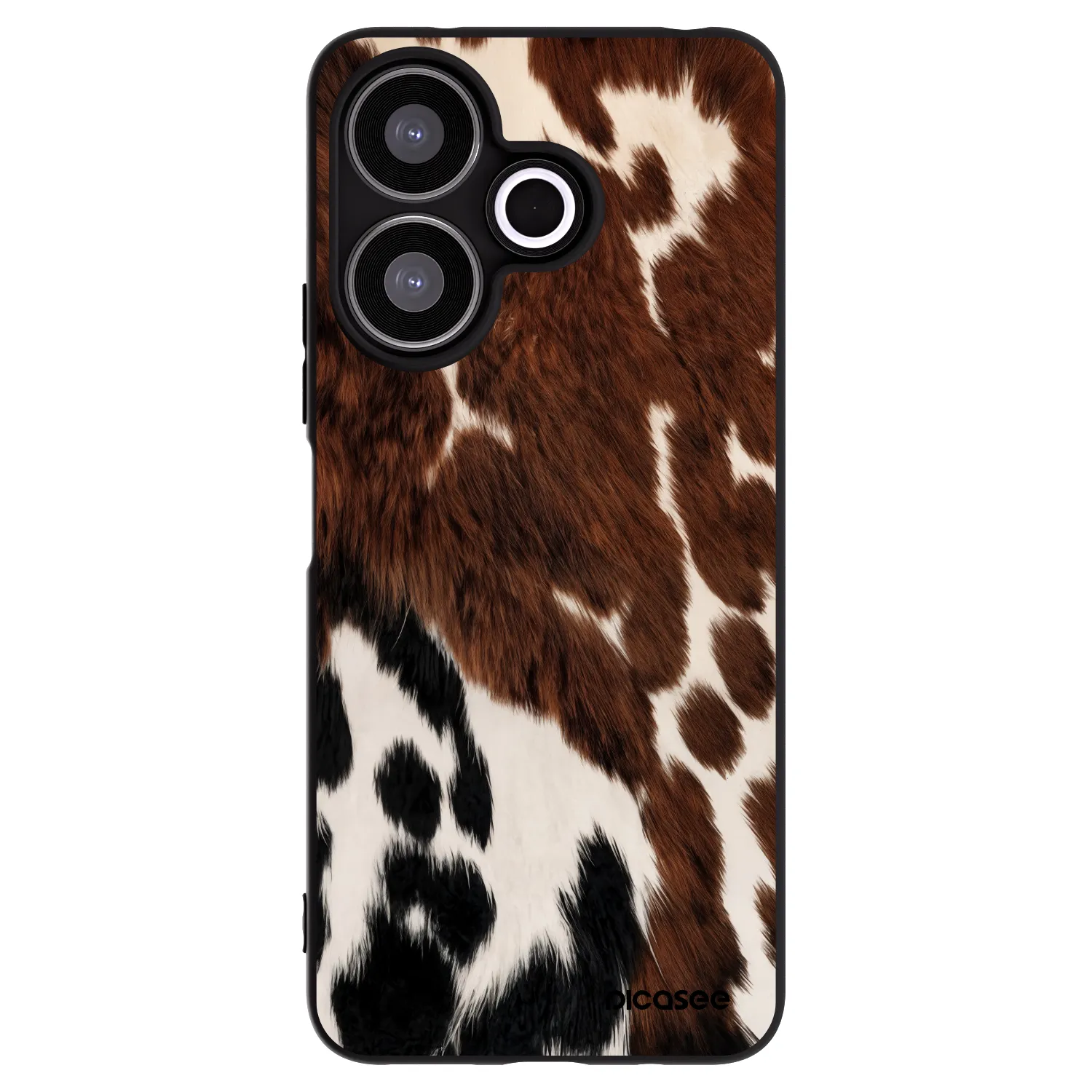 Picasee silikonový černý obal pro Xiaomi Redmi 13 4G - Rust