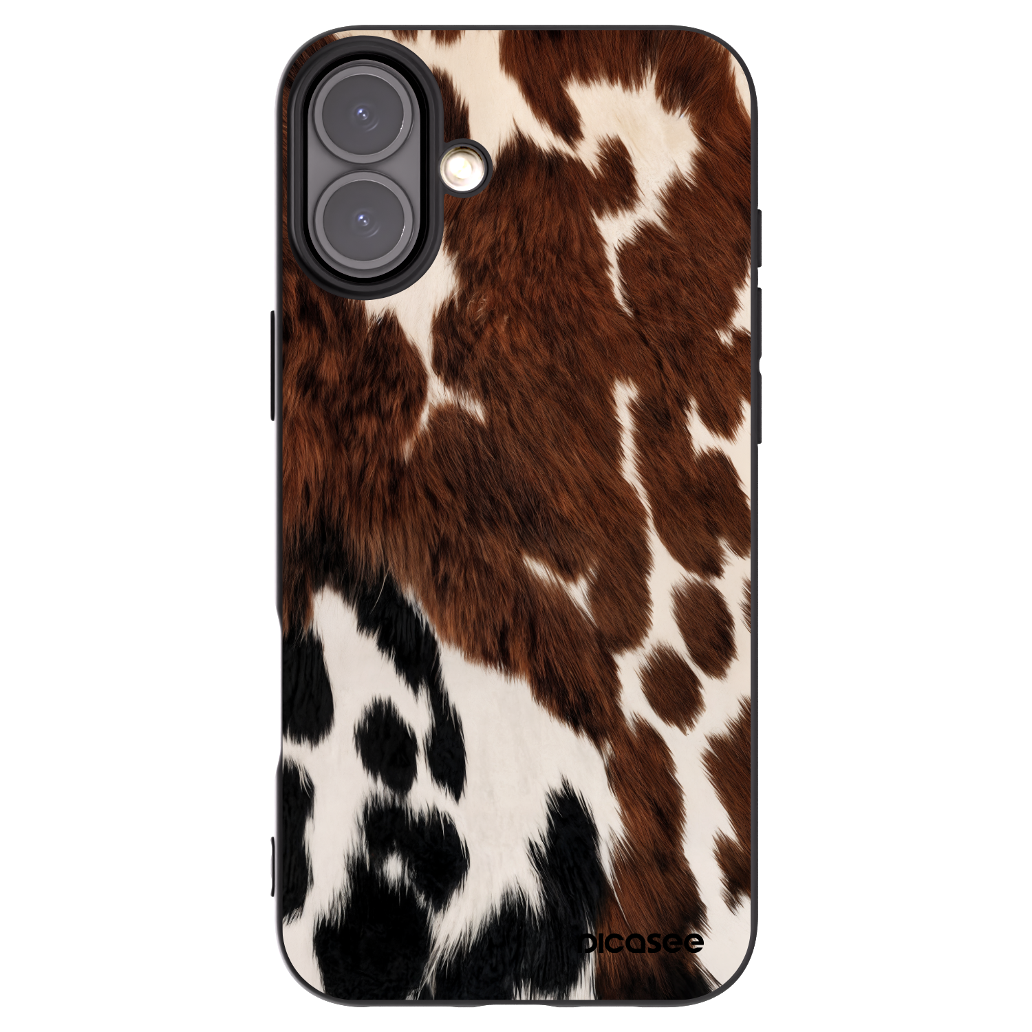 Picasee silikonový černý obal pro Apple iPhone 16 Plus - Rust