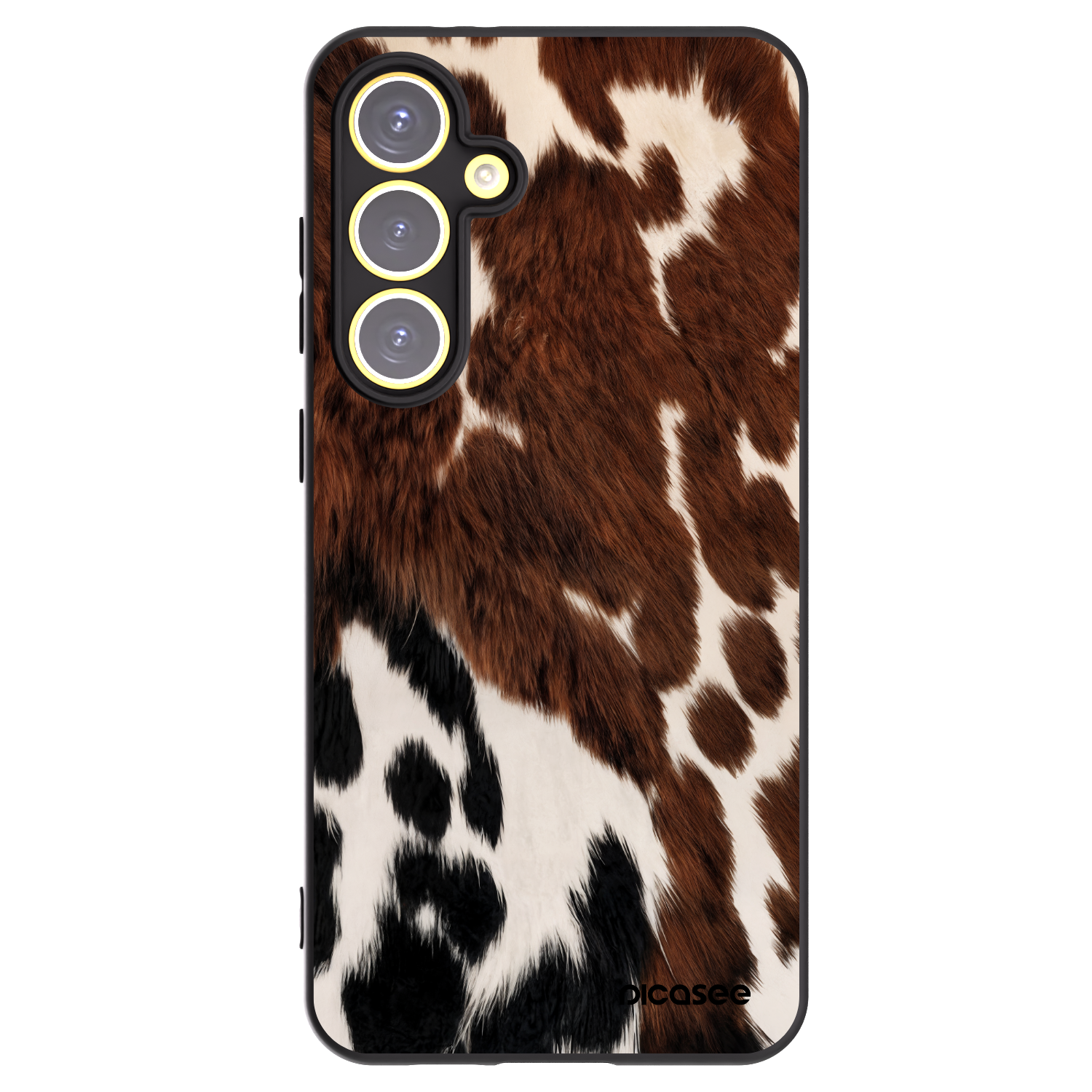 Picasee silikonový černý obal pro Samsung Galaxy S24 FE S721B - Rust