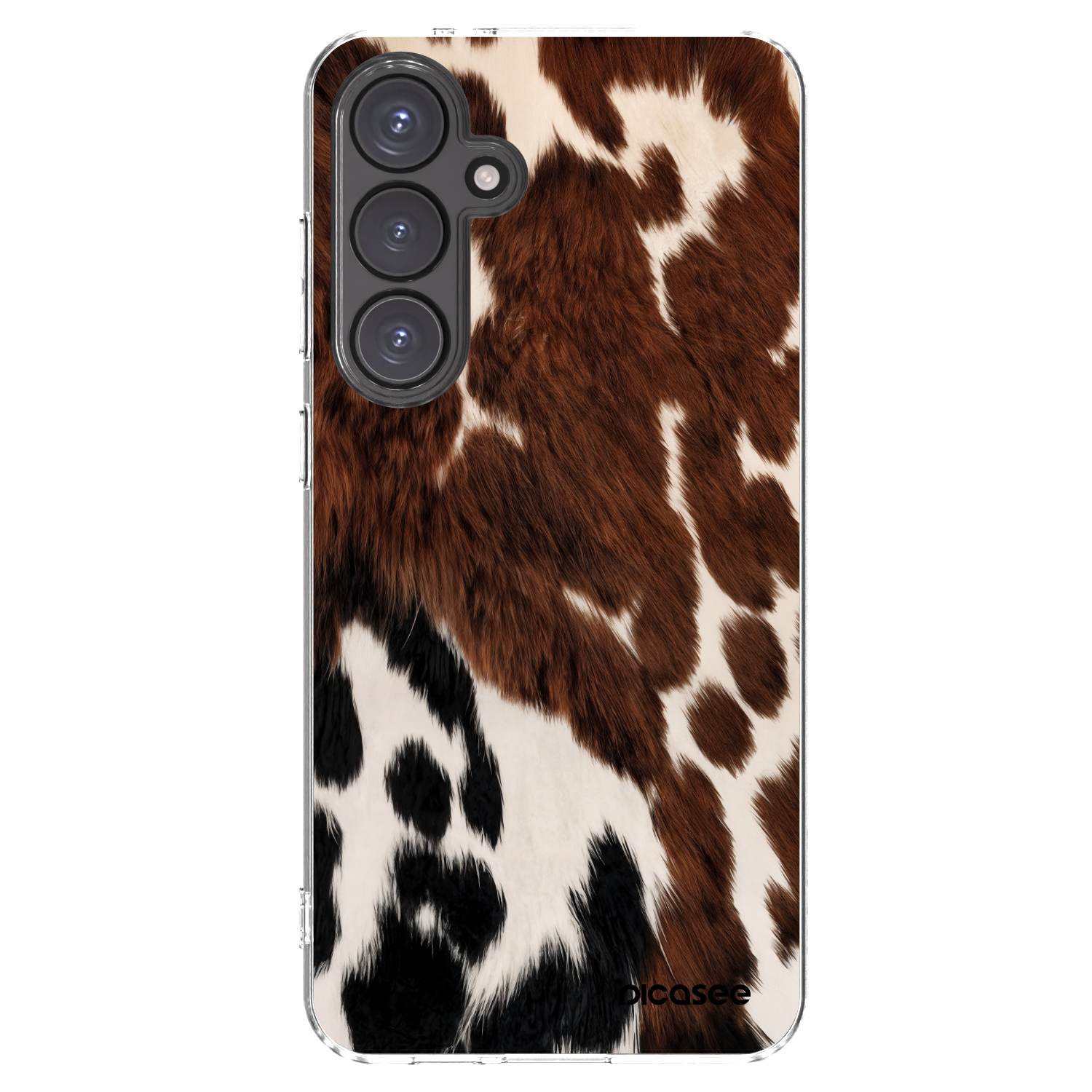 Picasee silikonový průhledný obal pro Samsung Galaxy S24 FE S721B - Rust