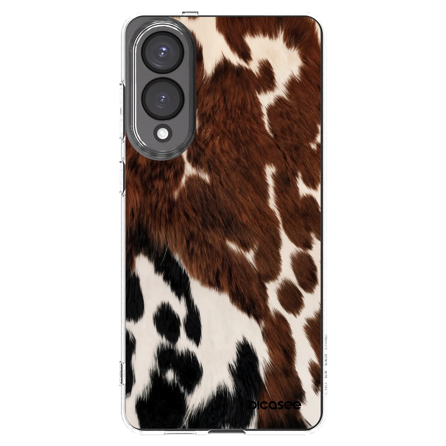 Picasee silikonový průhledný obal pro Samsung Galaxy S25 Edge 5G - Rust