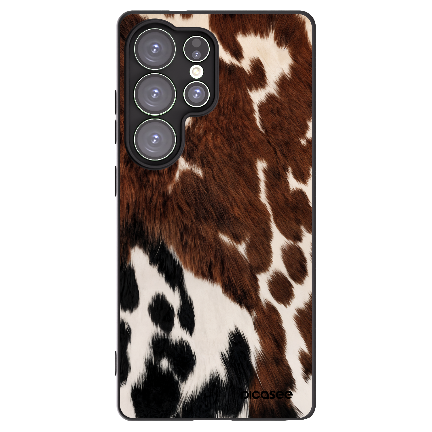 Picasee silikonový černý obal pro Samsung Galaxy S25 Ultra 5G - Rust