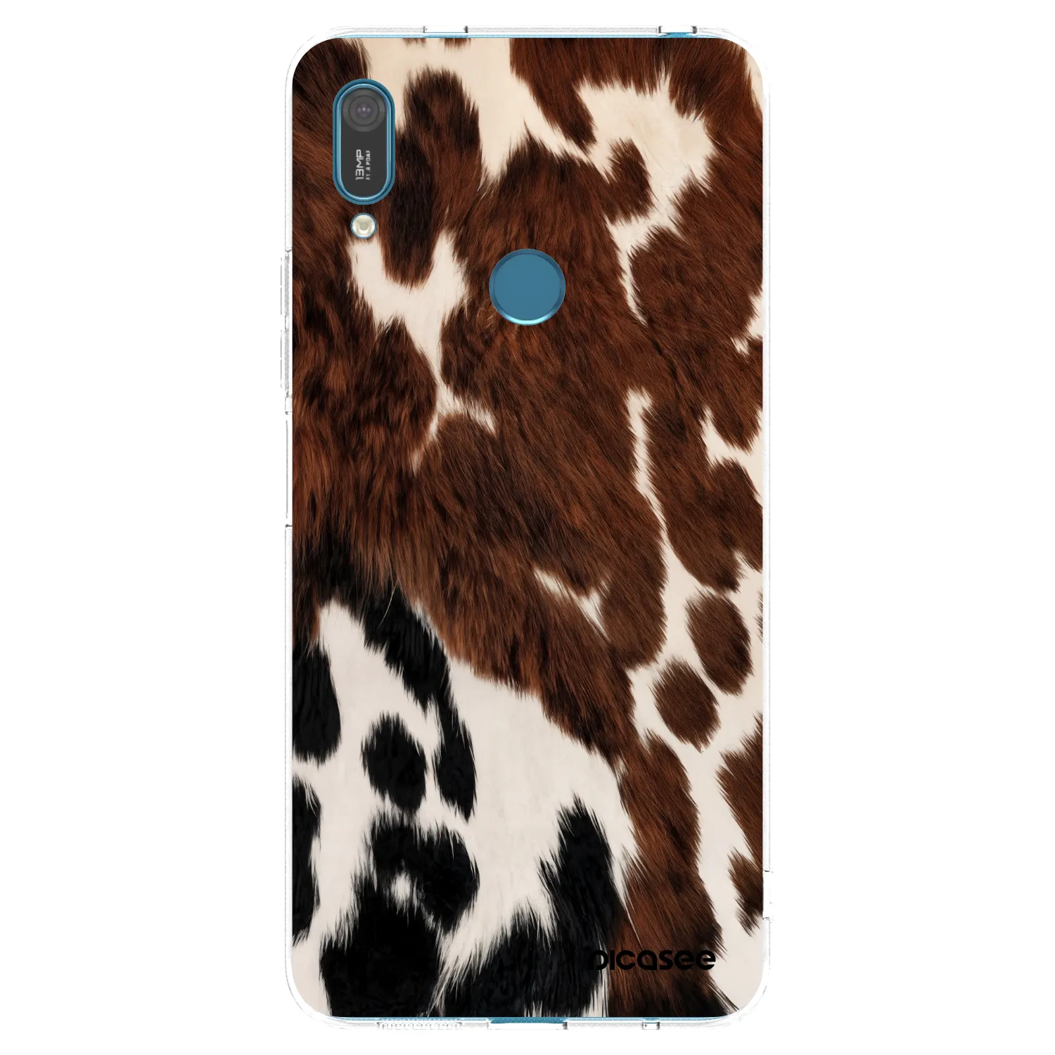 Picasee silikonový průhledný obal pro Huawei Y7 2019 - Rust