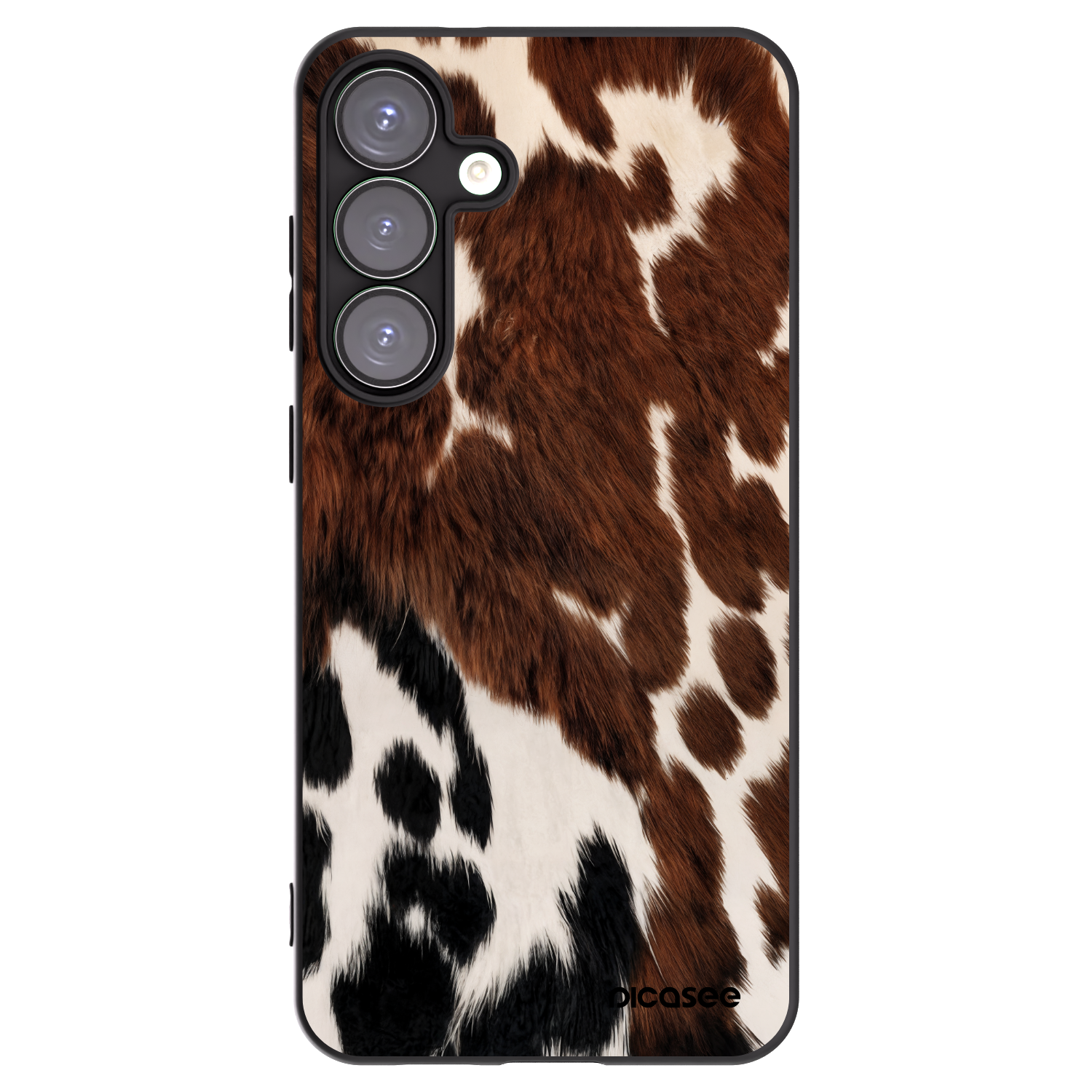 Picasee silikonový černý obal pro Samsung Galaxy S25+ 5G - Rust