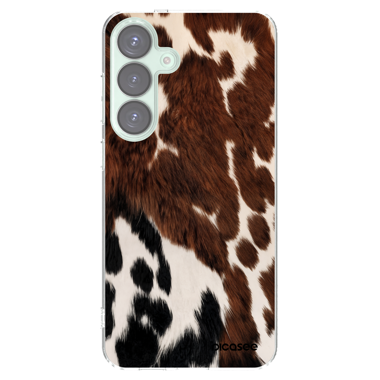 Picasee silikonový průhledný obal pro Samsung Galaxy S25+ 5G - Rust