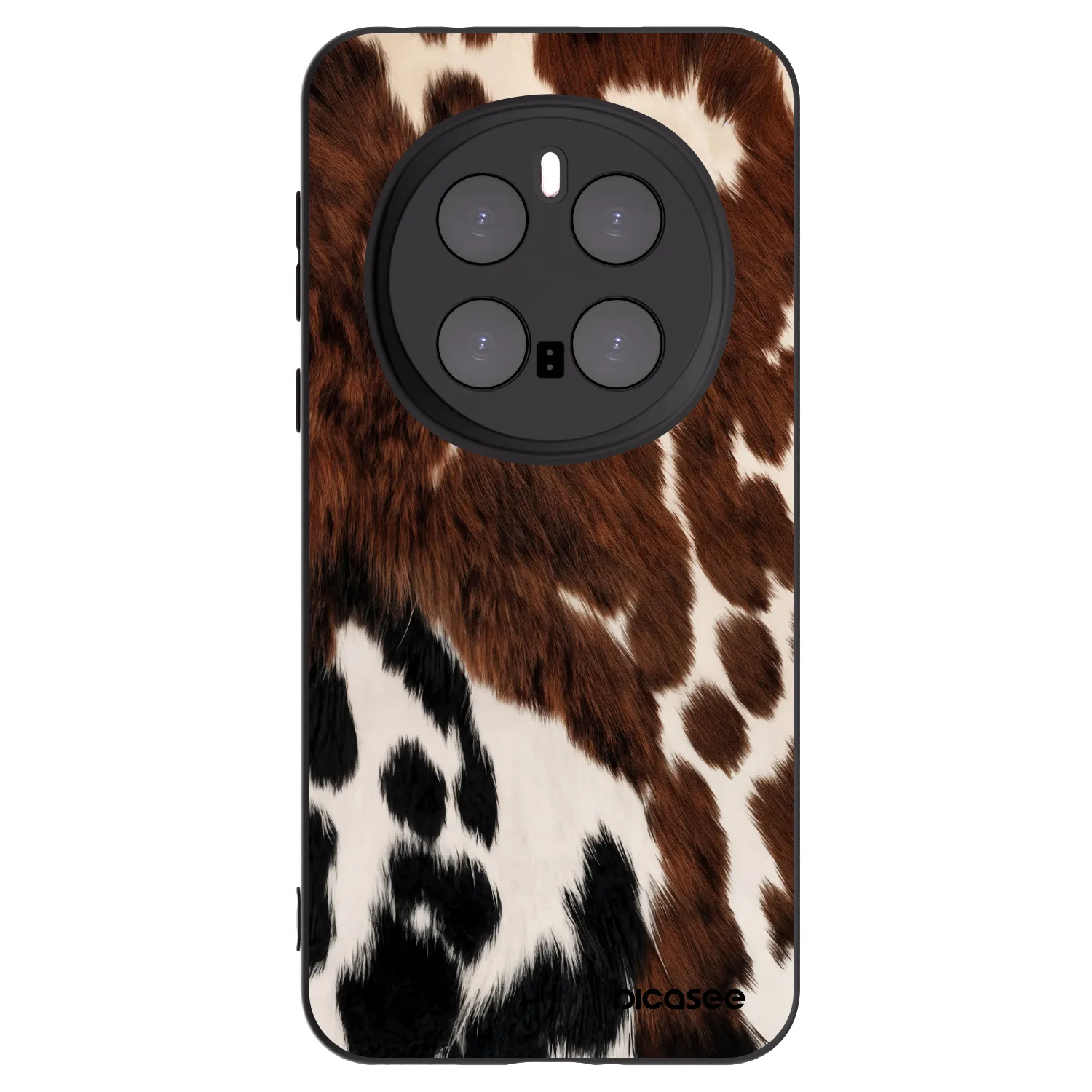 Picasee silikonový černý obal pro Honor Magic7 Pro 5G - Rust