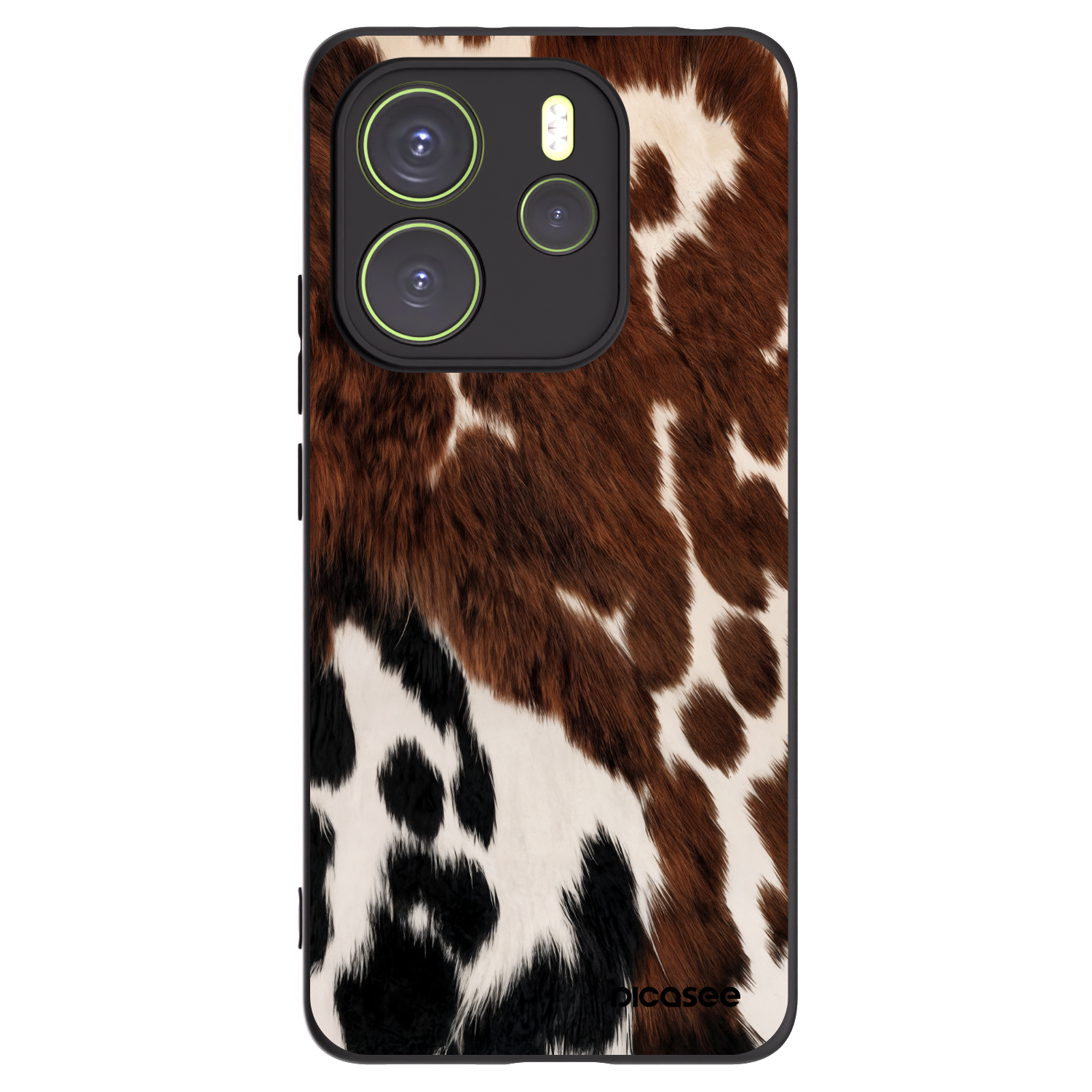 Picasee silikonový černý obal pro Xiaomi Redmi Note 14 4G - Rust
