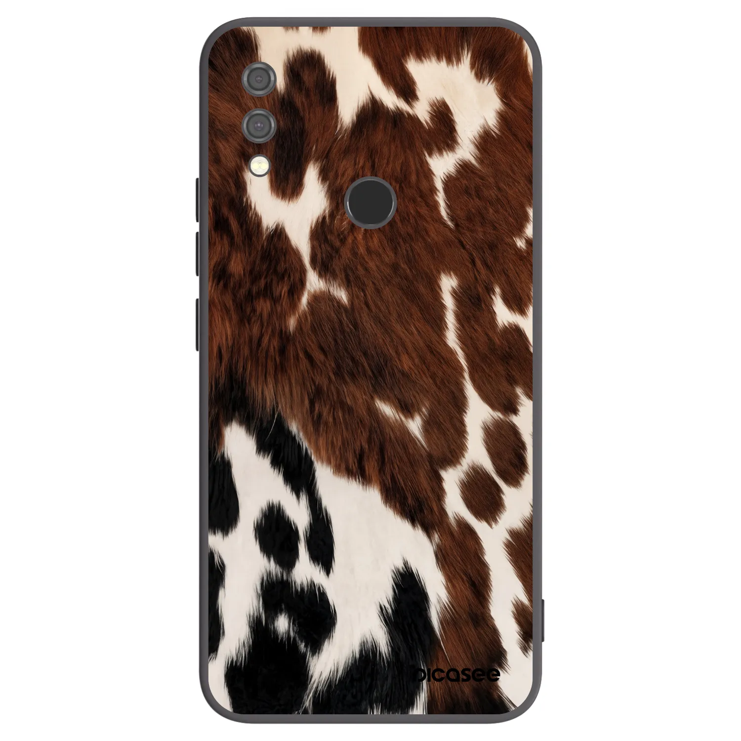 Picasee silikonový černý obal pro Xiaomi Redmi Note 7 - Rust
