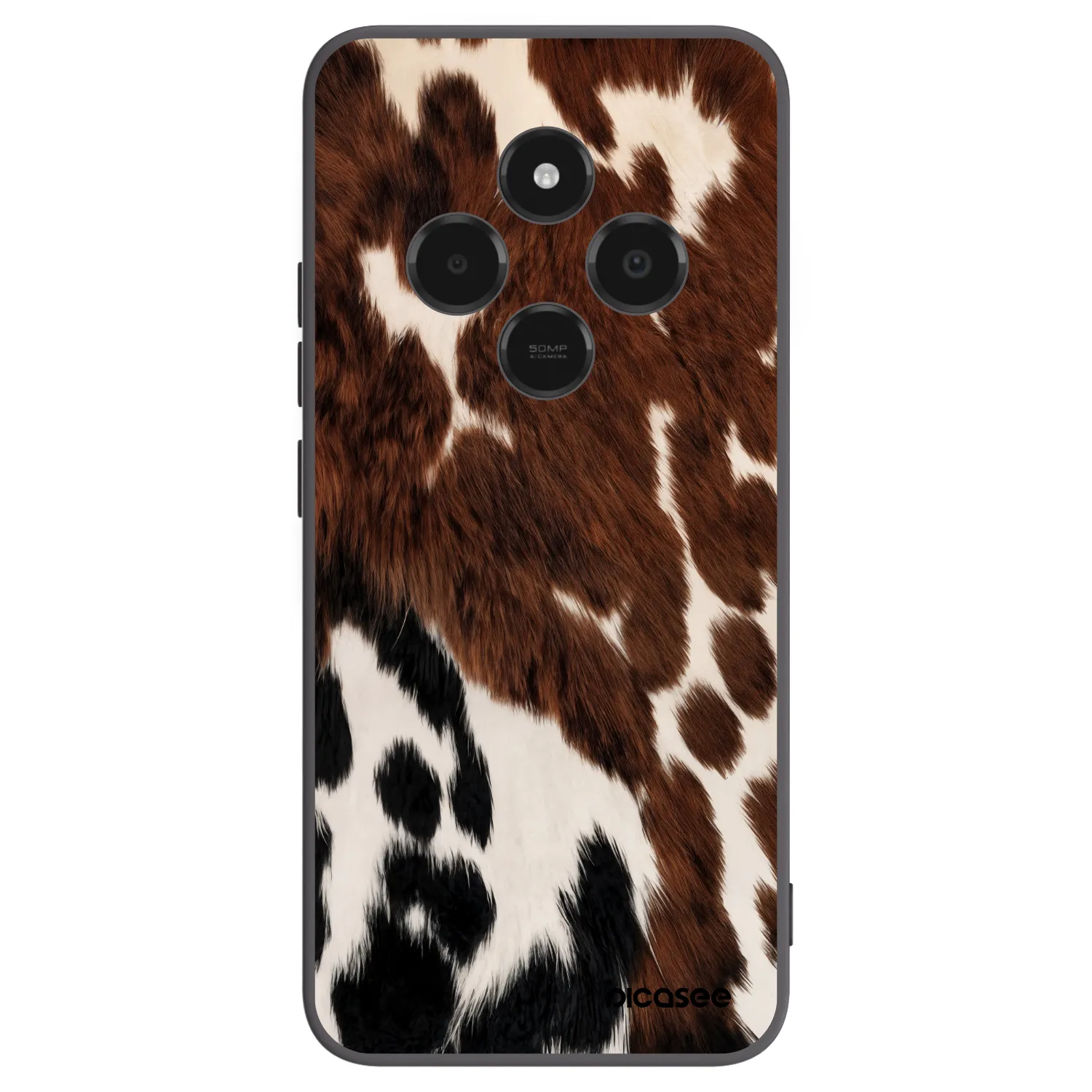 Picasee silikonový černý obal pro Xiaomi Poco C75 - Rust