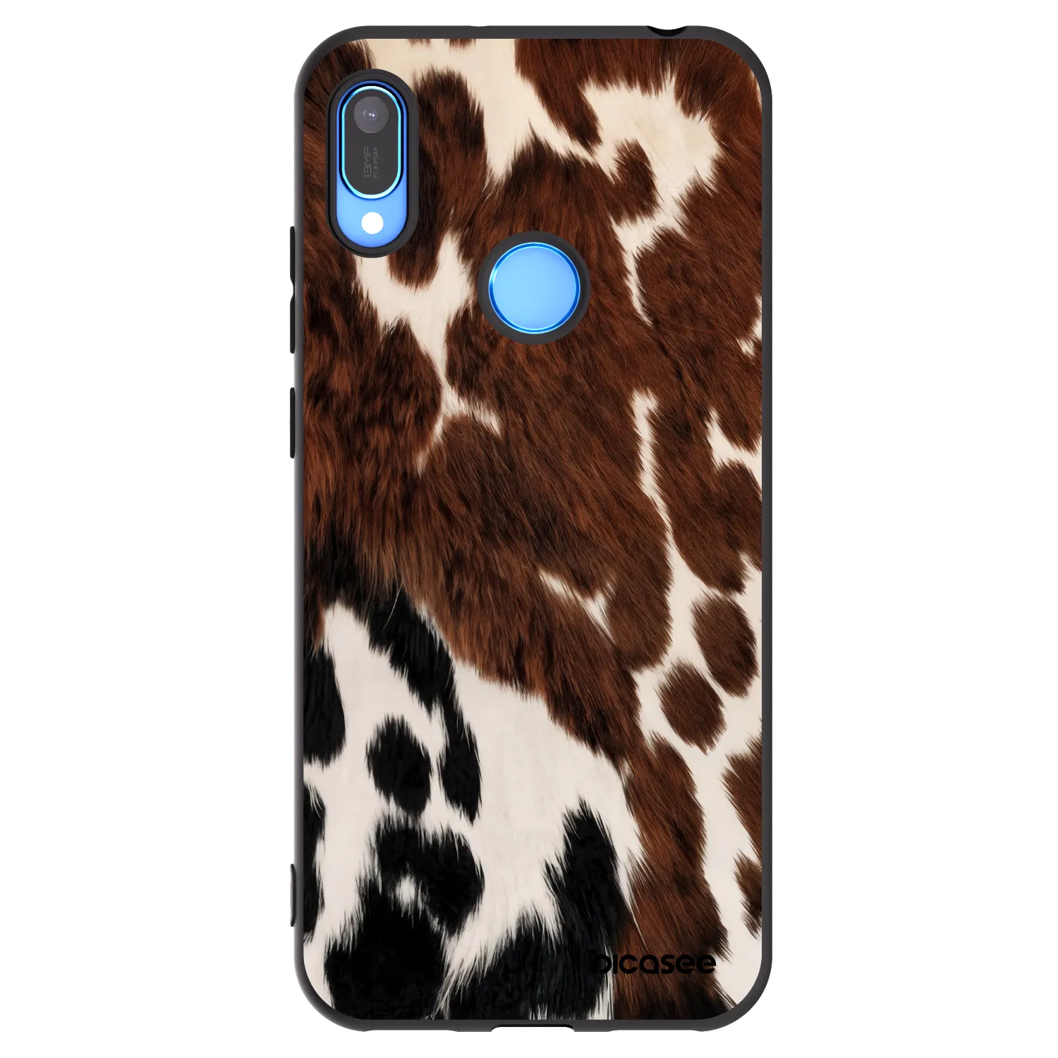 Picasee silikonový černý obal pro Huawei Y6 2019 - Rust