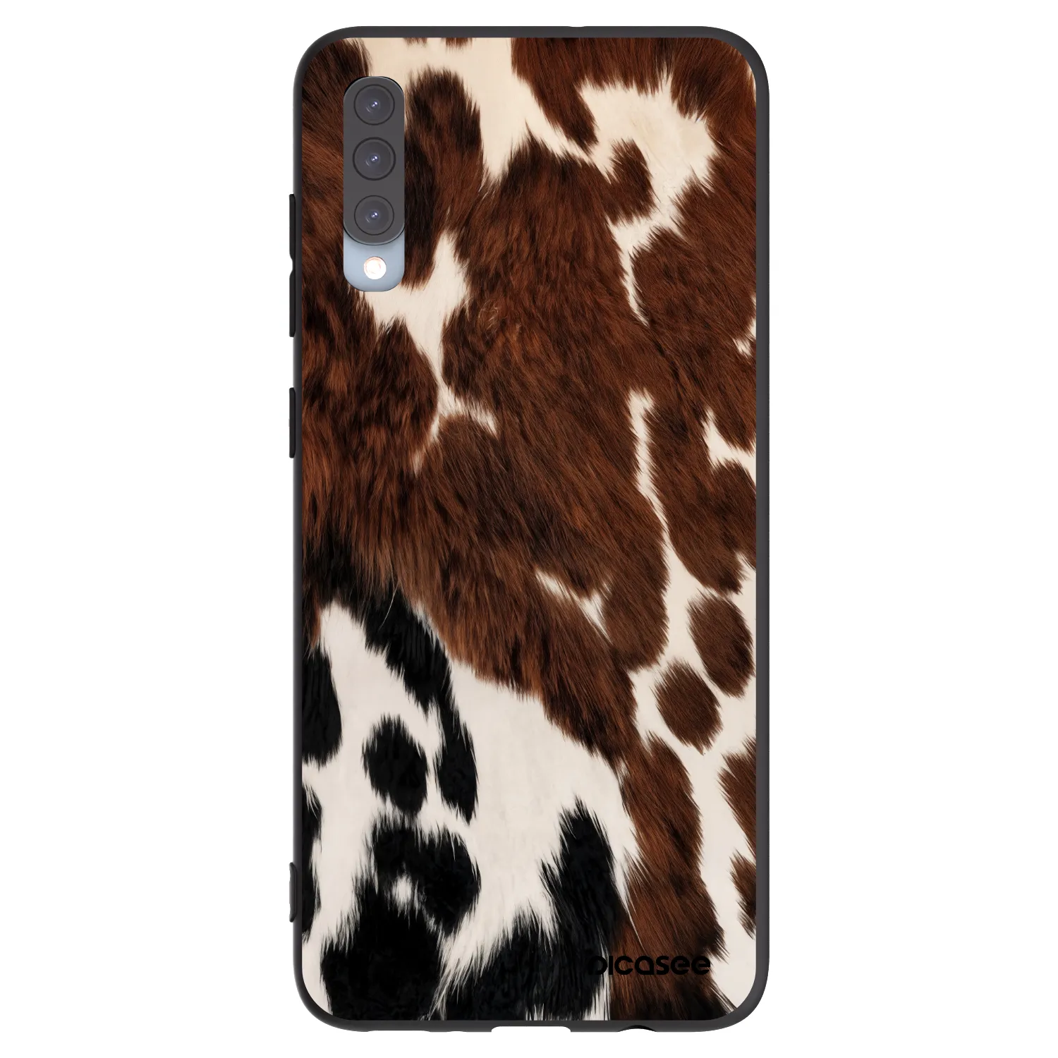Picasee silikonový černý obal pro Samsung Galaxy A70 A705F - Rust