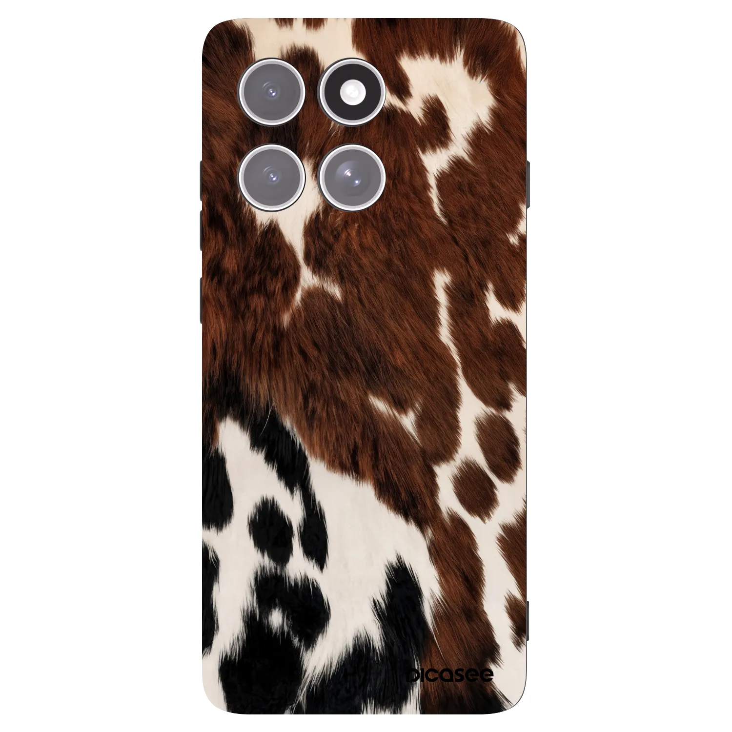 Picasee silikonový černý obal pro Motorola Edge 60 Pro - Rust