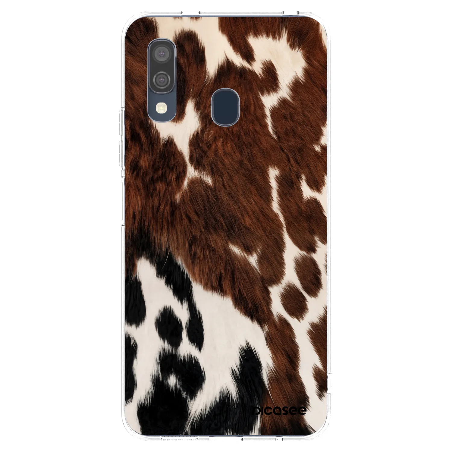 Picasee silikonový průhledný obal pro Samsung Galaxy A40 A405F - Rust
