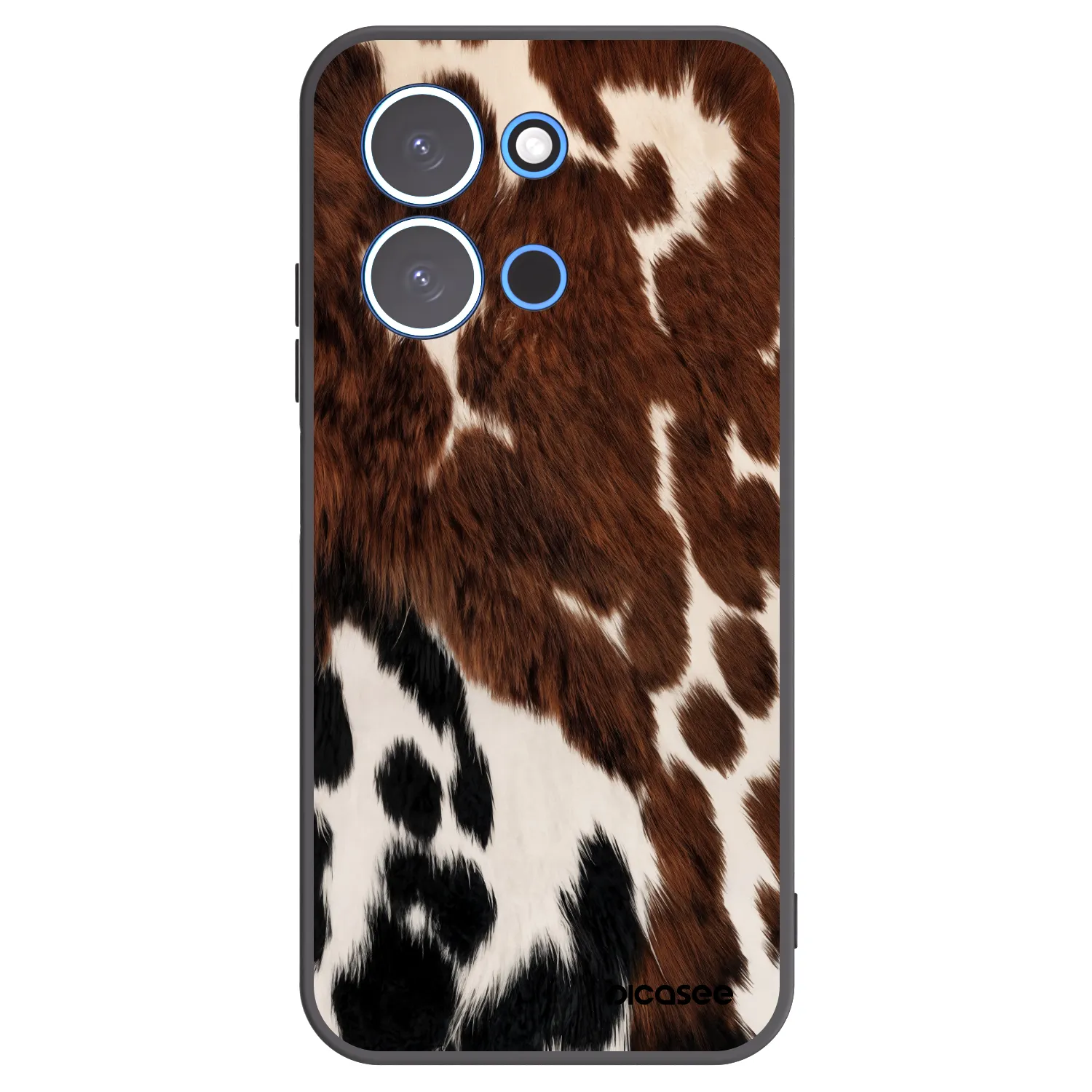 Picasee silikonový černý obal pro Xiaomi Redmi 15C 4G - Rust