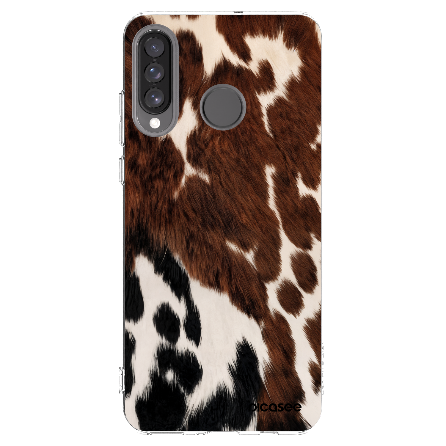 Picasee silikonový průhledný obal pro Huawei P30 Lite - Rust