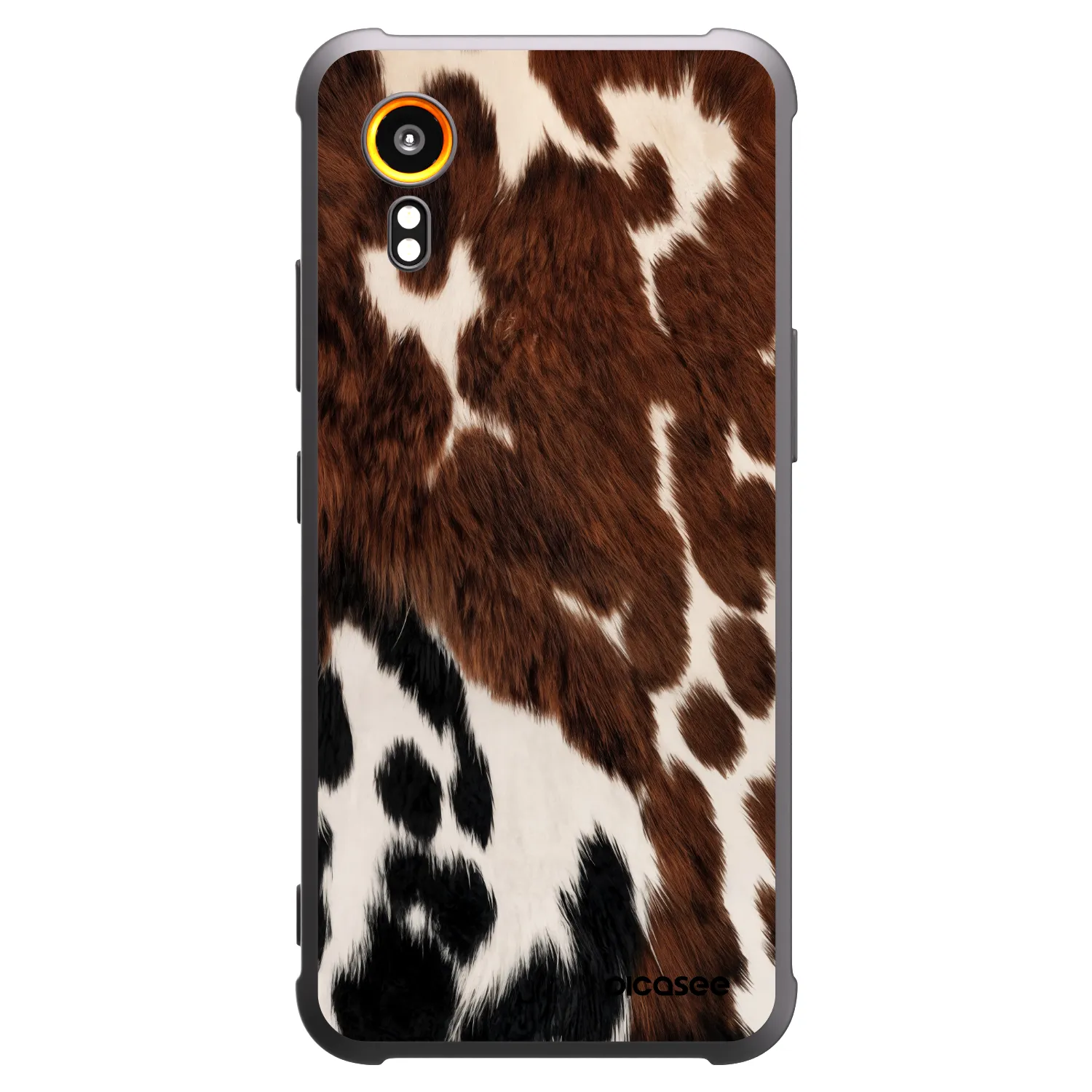 Picasee silikonový černý obal pro Samsung Galaxy Xcover 7 - Rust