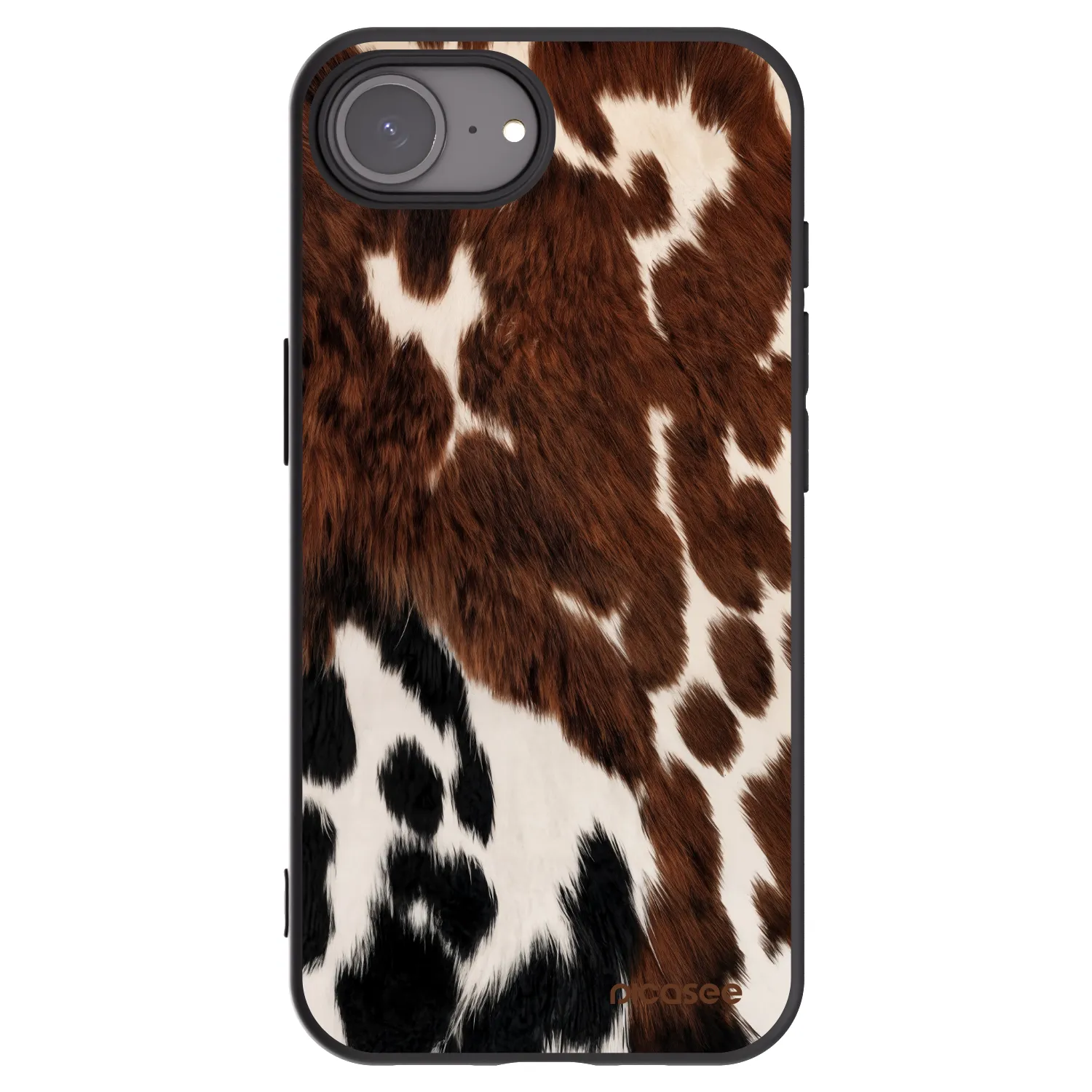 Picasee silikonový černý obal pro Apple iPhone 17e - Rust