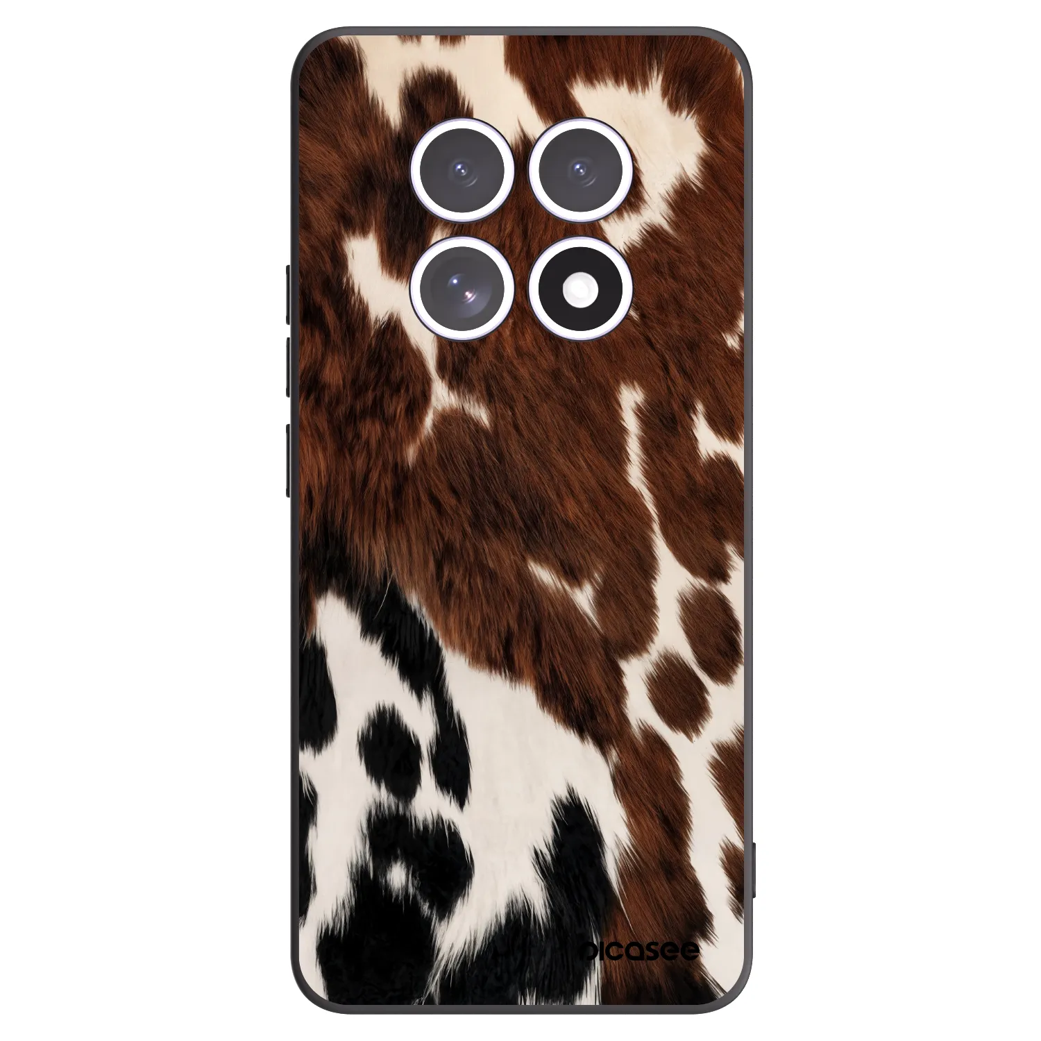Picasee silikonový černý obal pro Xiaomi Redmi Note 15 5G - Rust