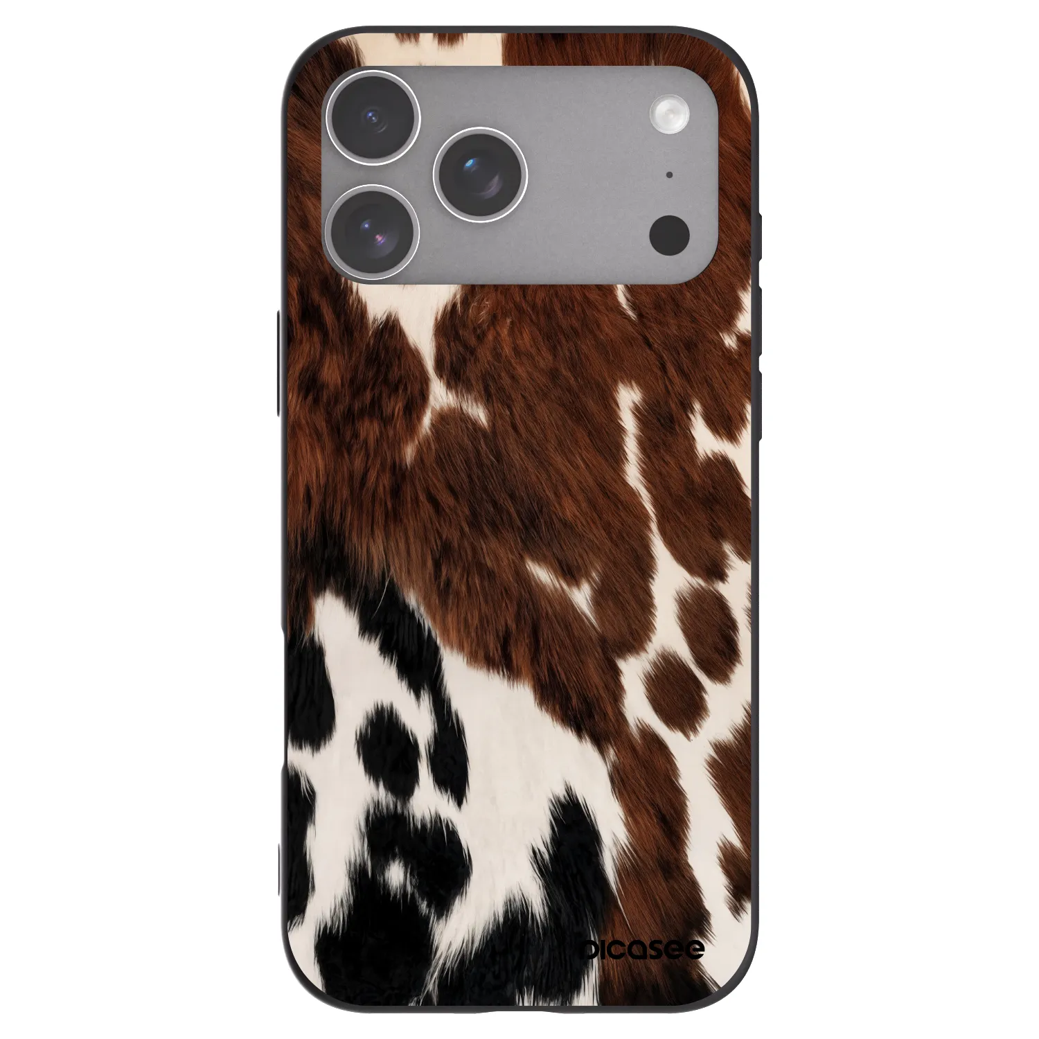 Picasee silikonový černý obal pro Apple iPhone 18 Pro Max - Rust