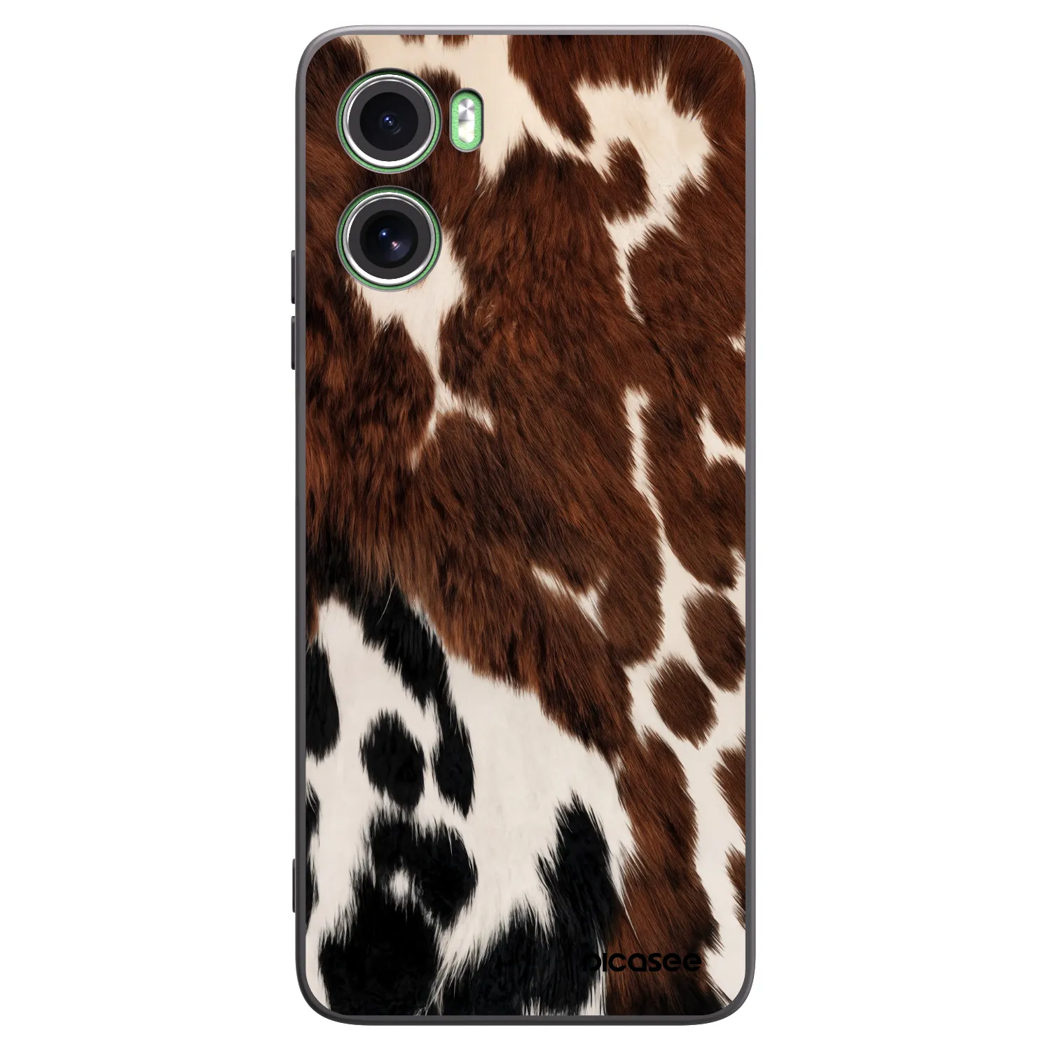 Picasee silikonový černý obal pro Motorola Moto G06 - Rust