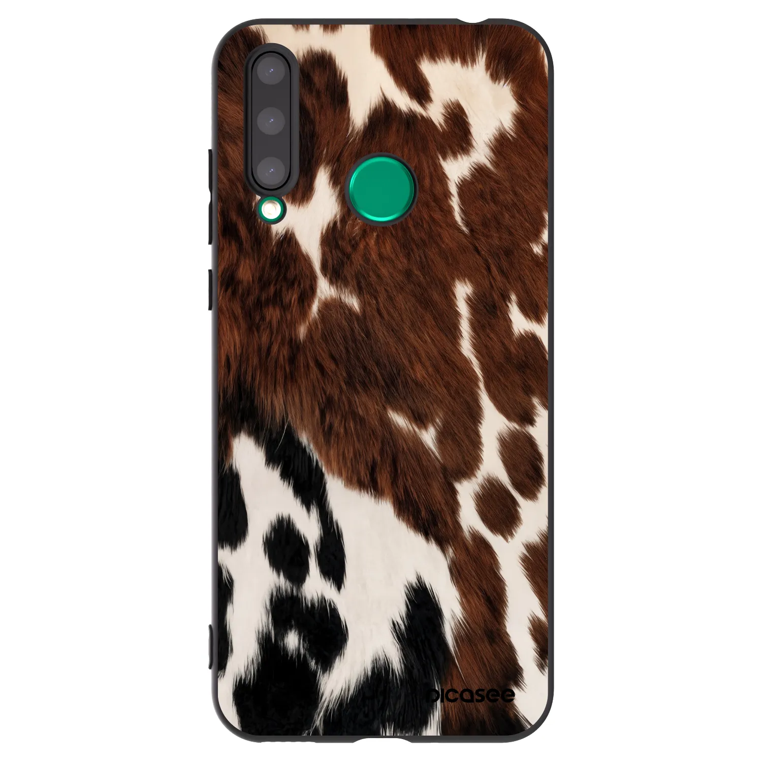 Picasee silikonový černý obal pro Honor 20 Lite - Rust