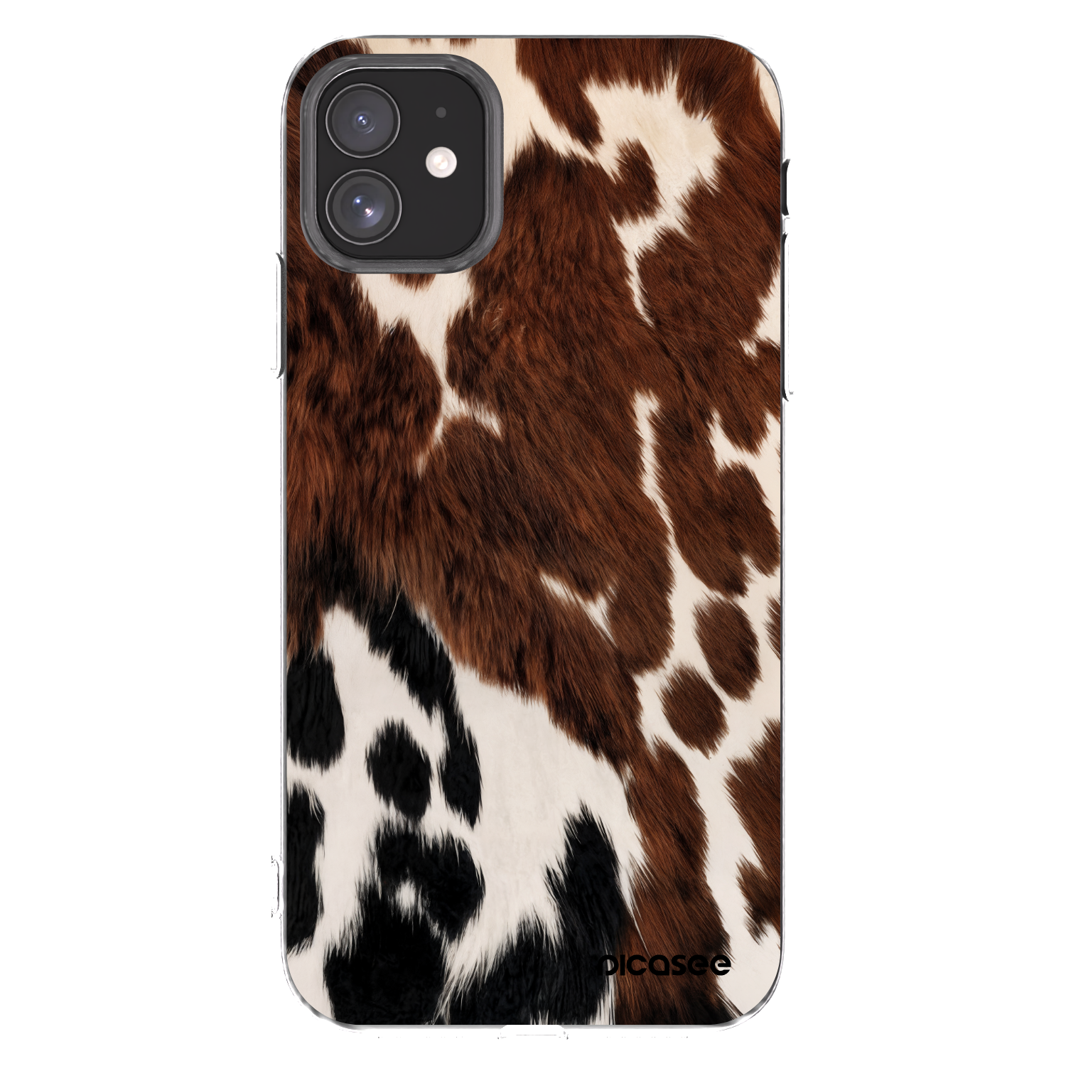 Picasee silikonový průhledný obal pro Apple iPhone 11 - Rust