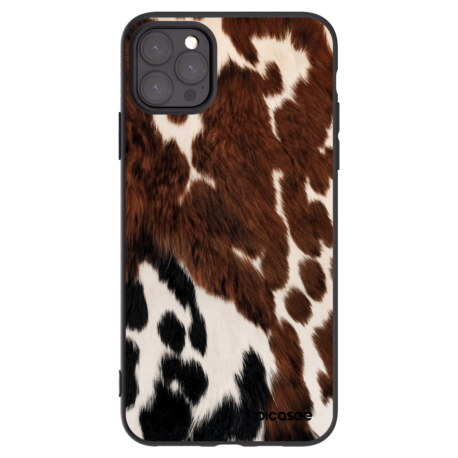 Picasee silikonový černý obal pro Apple iPhone 11 Pro Max - Rust