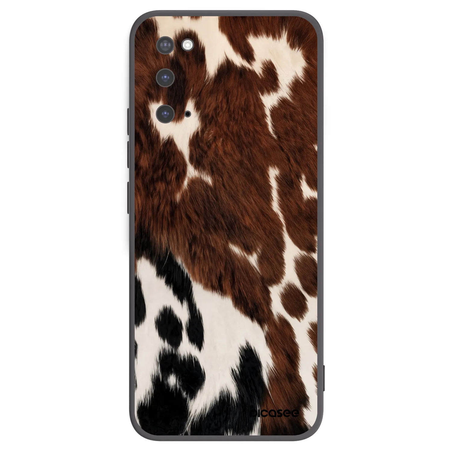Picasee silikonový černý obal pro Samsung Galaxy S20 G980F - Rust