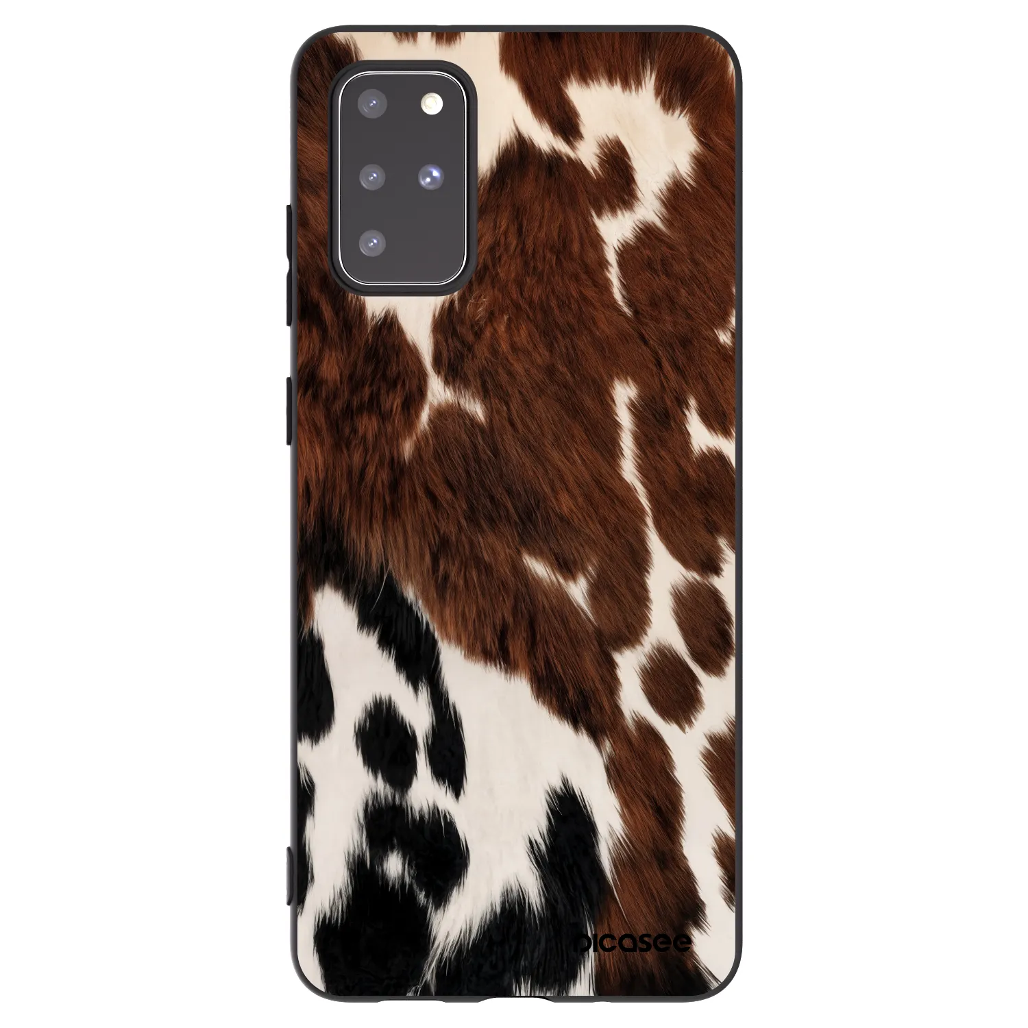 Picasee silikonový černý obal pro Samsung Galaxy S20+ G985F - Rust