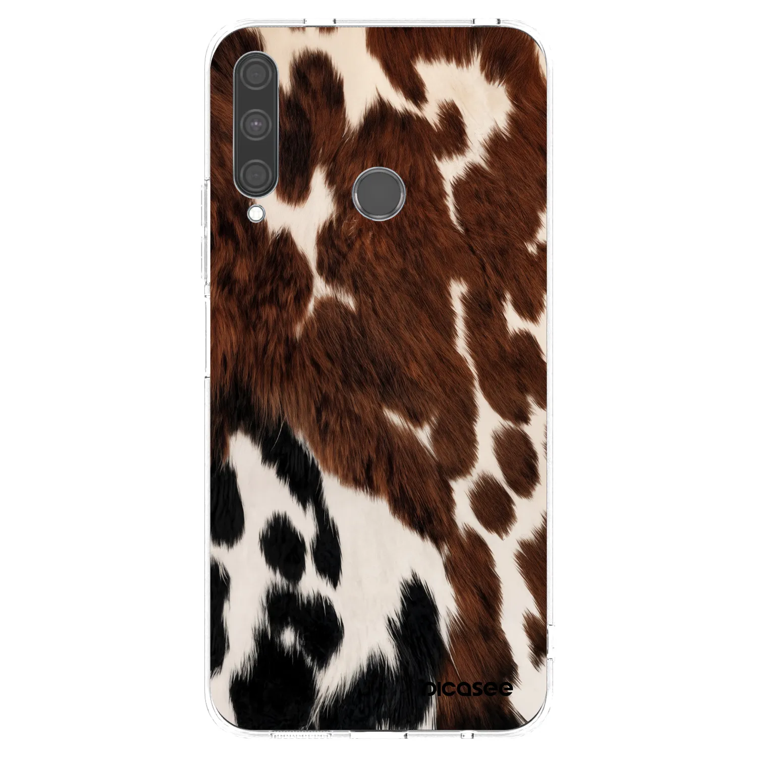 Picasee silikonový průhledný obal pro Huawei P40 Lite E - Rust